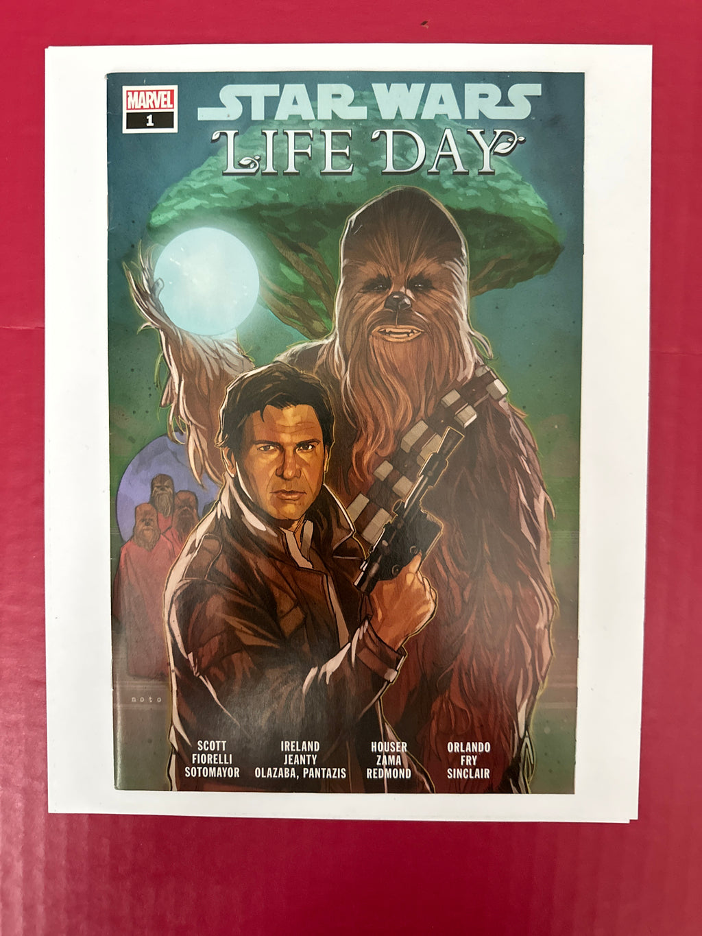 Star Wars Life Day 1A First Appearance Burryaga Agaburry Nib Assek Reeg Brosna by Ugly Monkey Comics
