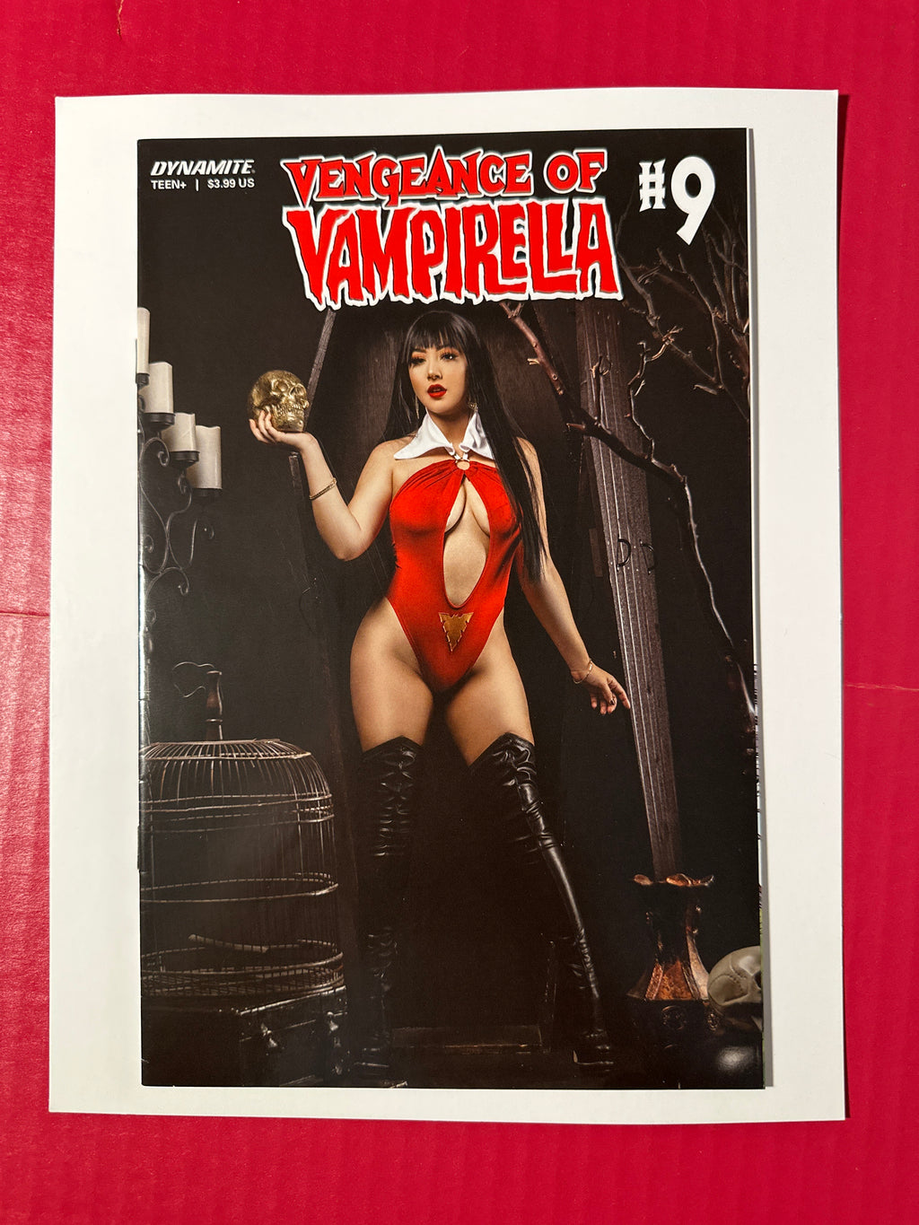 Vengeance of Vampirella, Vol. 2 #9 (Dynamite Entertainment 2020) Cosplay Cover by Ugly Monkey Comics