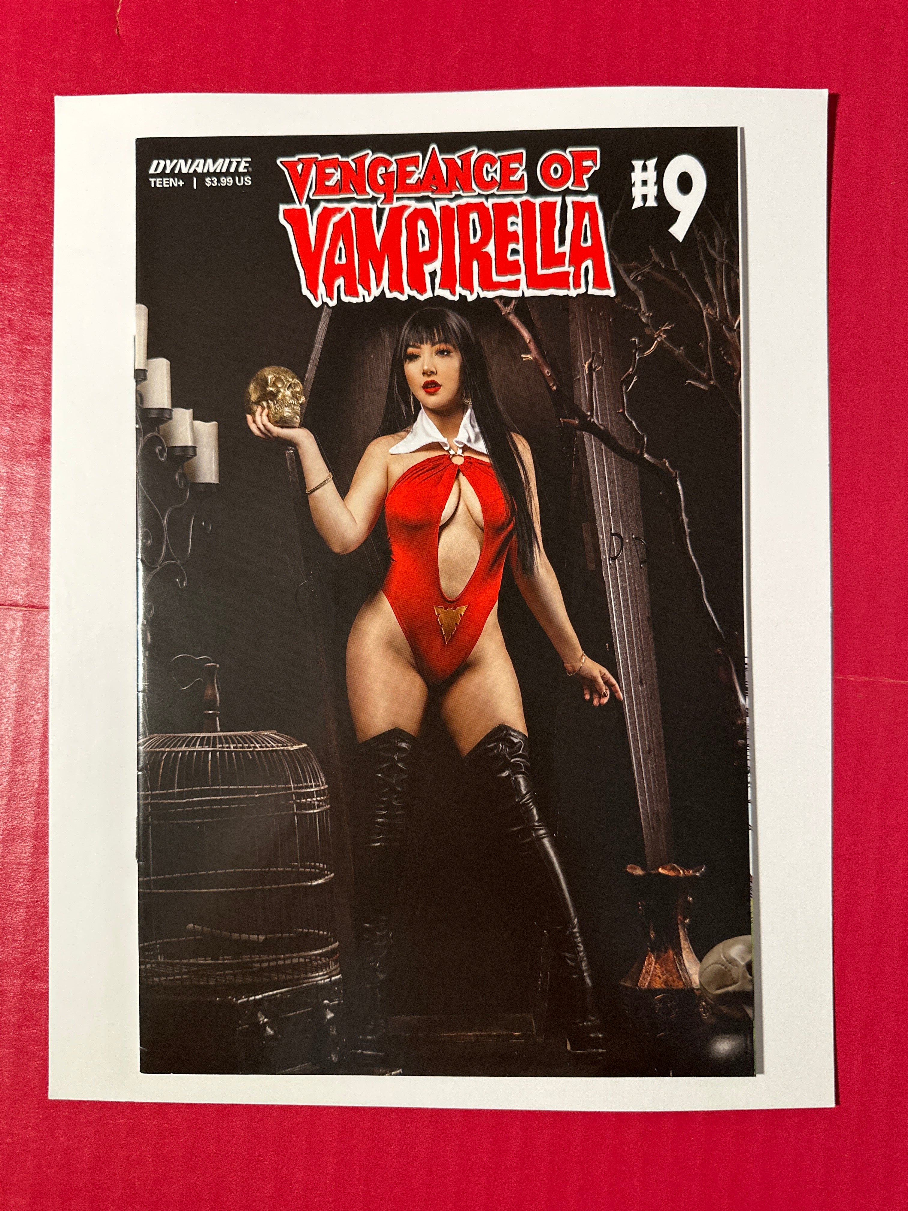 Vengeance of Vampirella, Vol. 2 #9 (Dynamite Entertainment 2020) Cosplay Cover by Ugly Monkey Comics