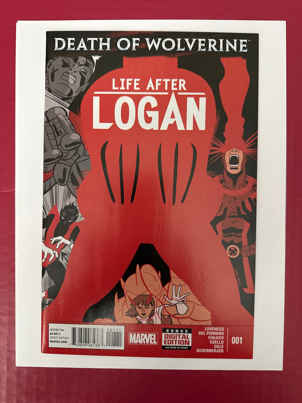 Death of Wolverine: Life After Logan #1A (2014 Marvel Comics) by Ugly Monkey Comics