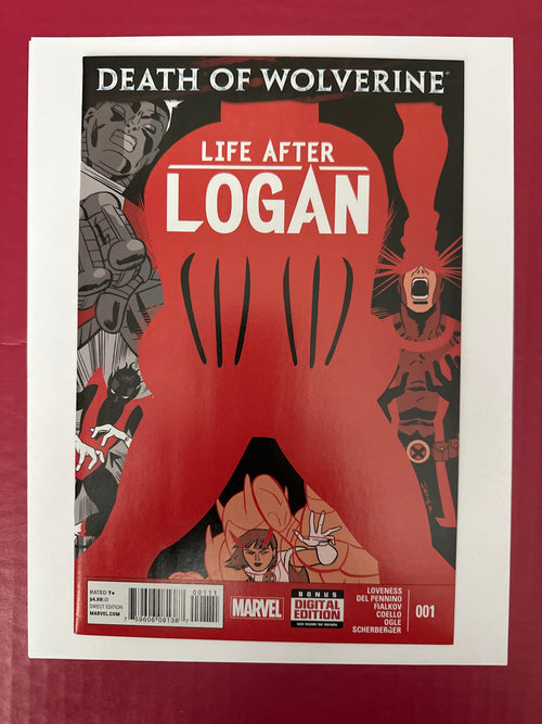 Death of Wolverine: Life After Logan #1A (2014 Marvel Comics) by Ugly Monkey Comics
