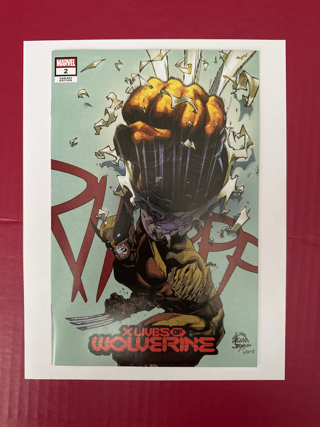 X Lives of Wolverine #2 (Marvel Comics 2022) Exclusive Ryan Stegman Trade Dress Variant by Ugly Monkey Comics