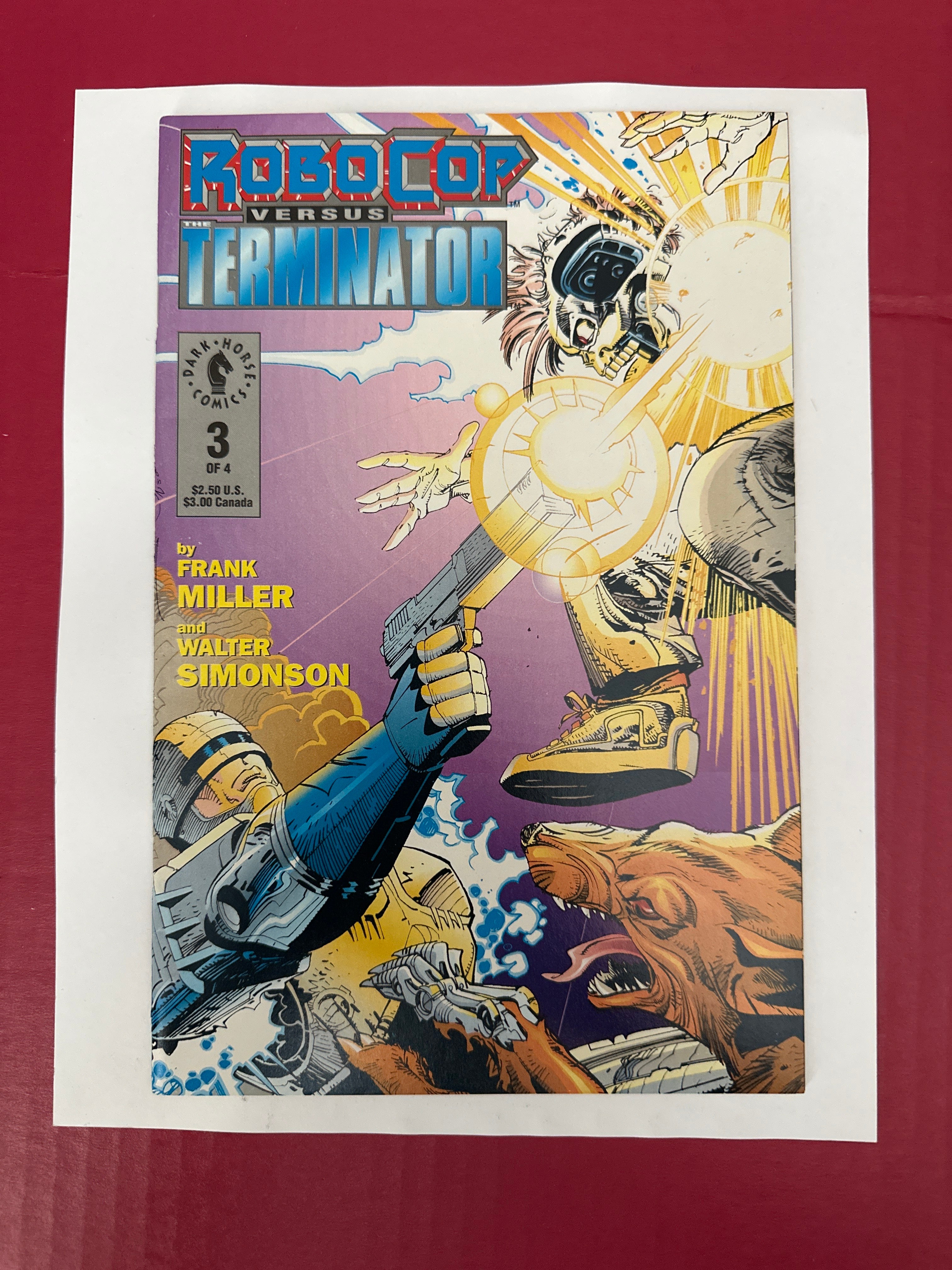 Robocop Versus The Terminator #3 (Dark Horse Comics 1992) by Ugly Monkey Comics