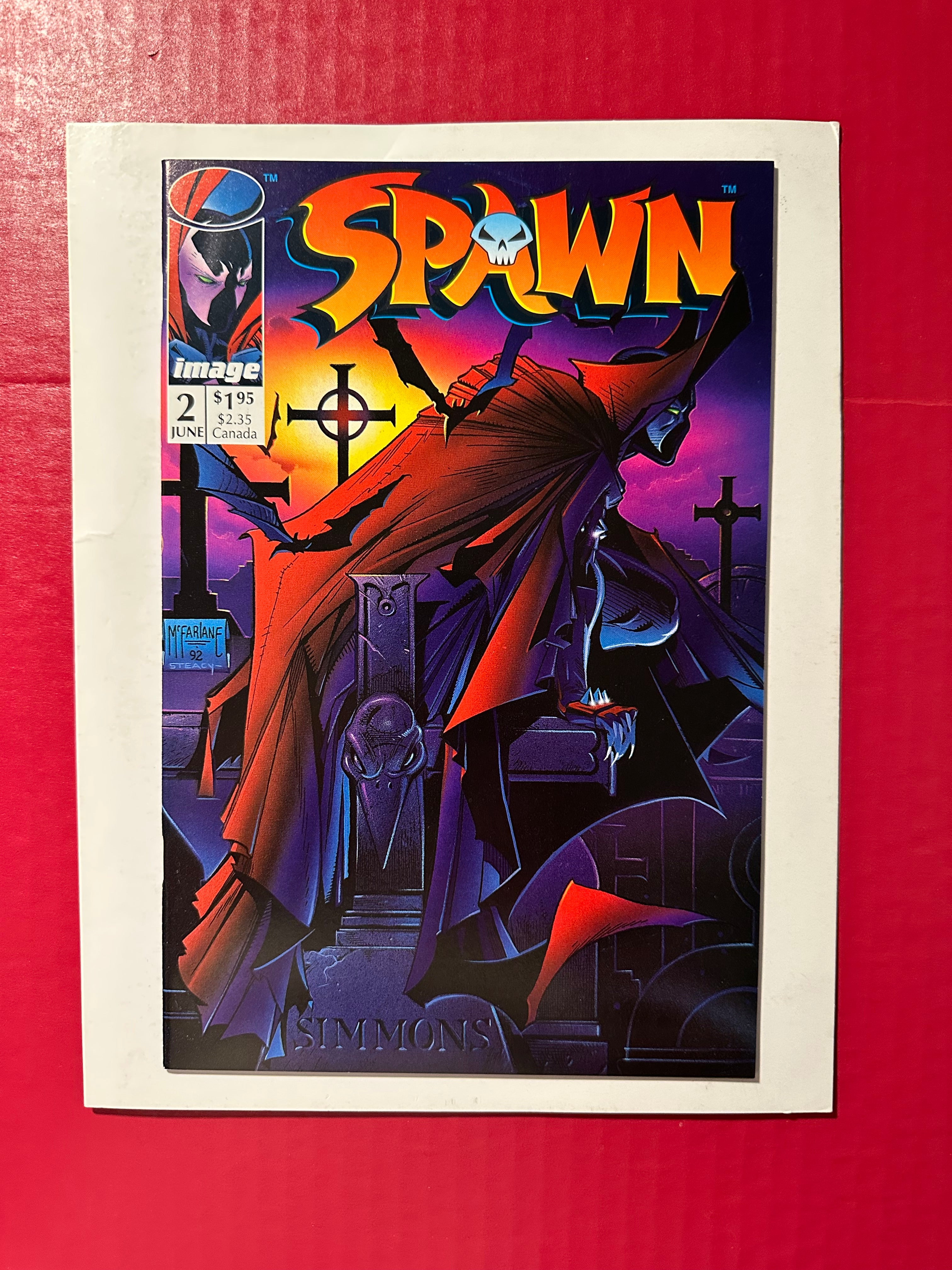 Spawn #2 (1992) 1st app. Clown (Violator) by Ugly Monkey Comics