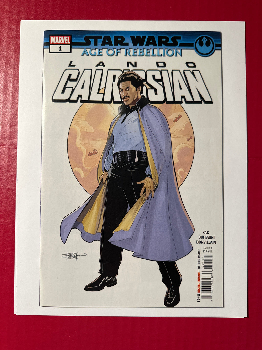 Star Wars Age of Rebellion Lando Calrissian Comic 2019 Marvel Comics by Ugly Monkey Comics