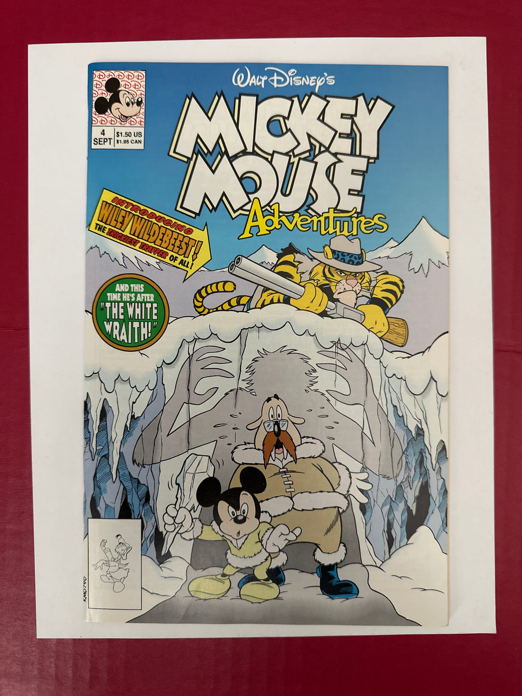 Mickey Mouse Adventures, Vol. 1 #4 (Disney Comics 1990) Direct Edition by Ugly Monkey Comics