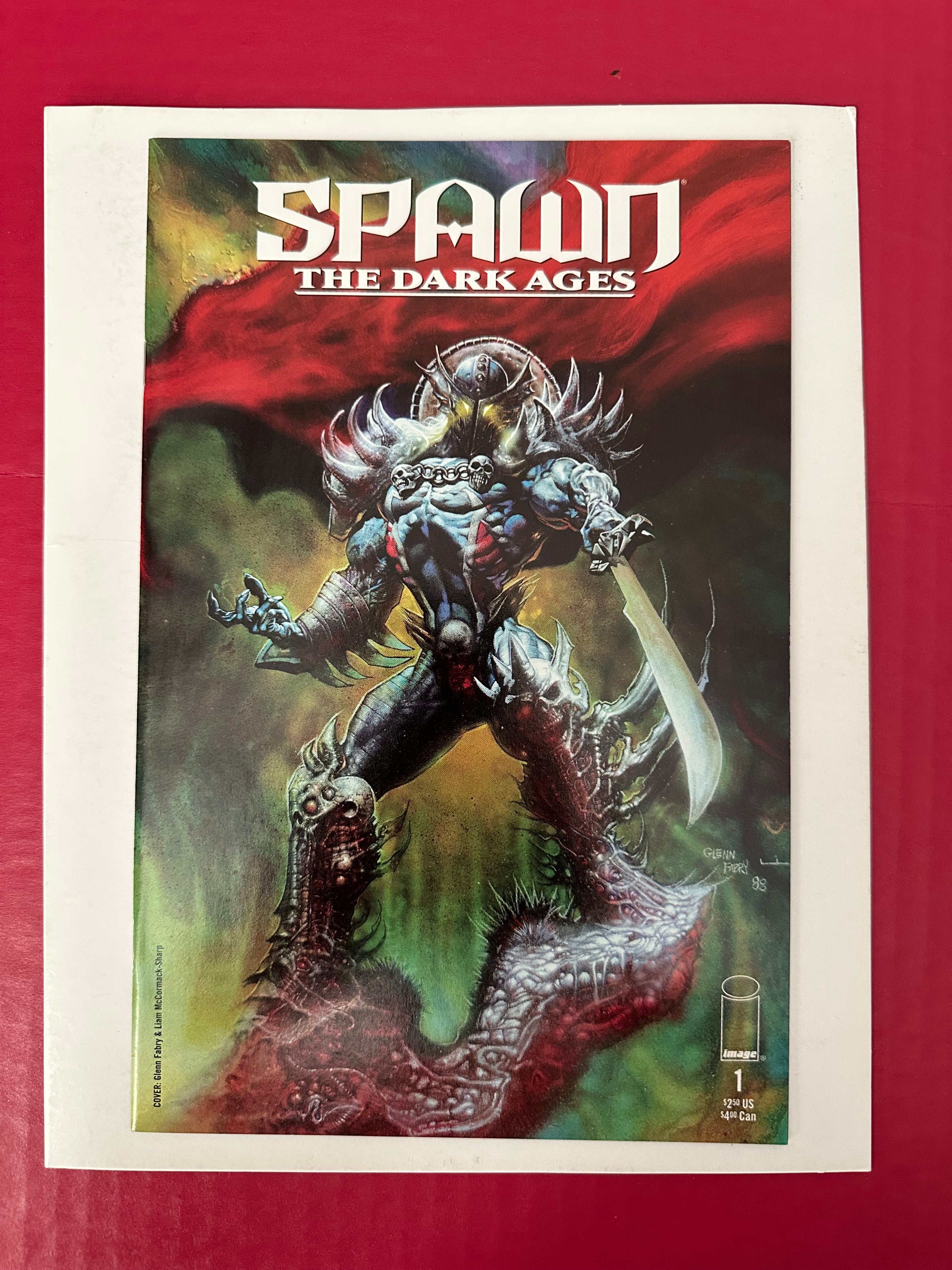 Spawn: The Dark Ages #1A (1999) Glenn Fabry Cover 1st app. of Lord Iain Covenant, Medieval Spawn by Ugly Monkey Comics