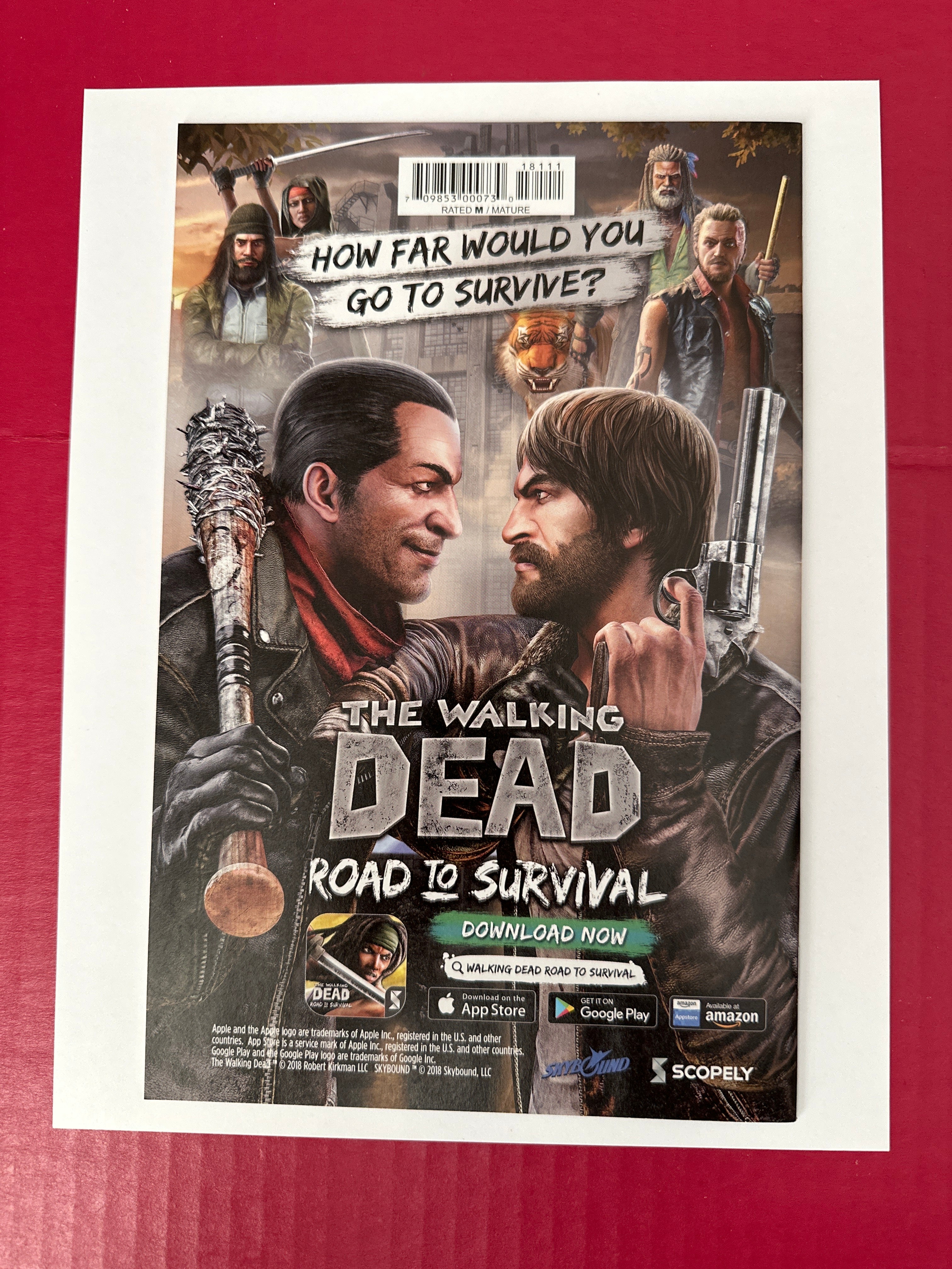 The Walking Dead #181 (Image Comics 2018) Charlie Adlard & Dave Stewart Cover by Ugly Monkey Comics