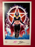 Black Ritual: The Book of NYX #3 11x17 Poster limited to 13 by Ugly Monkey Comics