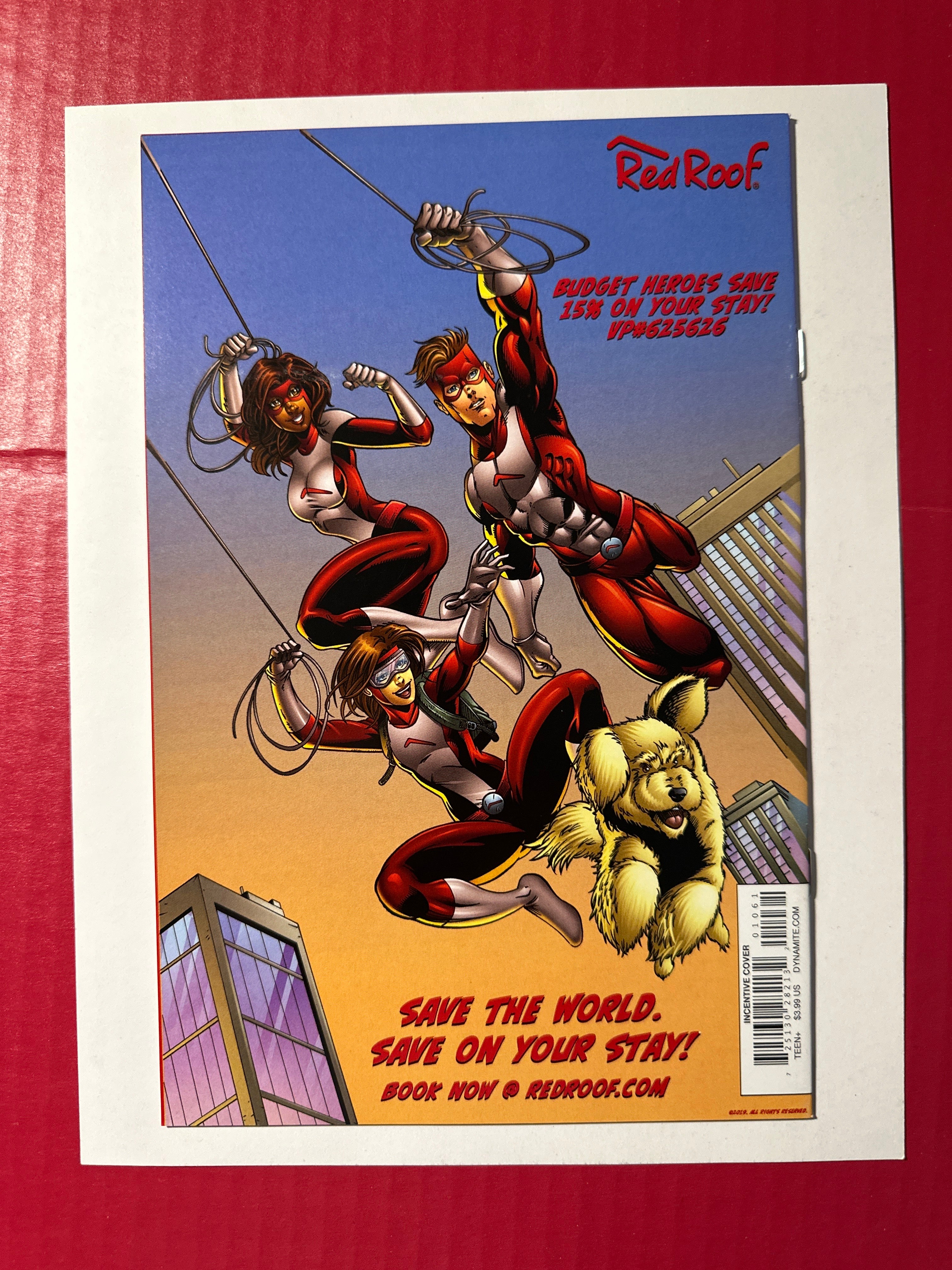 Vampirella Vol. 6 #1F (Dynamite Entertainment 2019) 1:10 Hughes Homage Incentive by Ugly Monkey Comics
