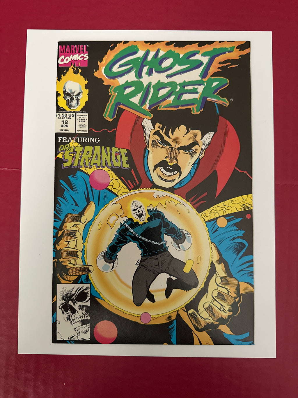 Ghost Rider, Vol. 2 (1990-1998) #12A (Marvel Comics 1991) by Ugly Monkey Comics
