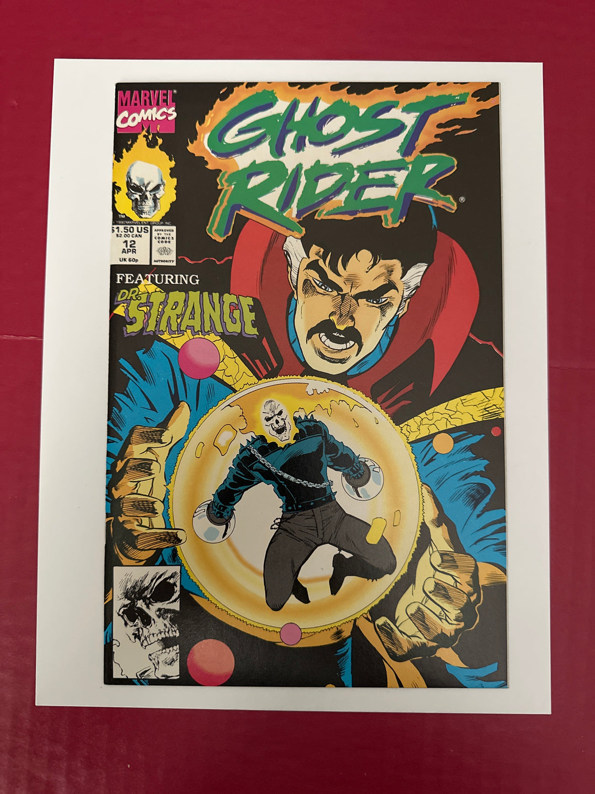 Ghost Rider, Vol. 2 (1990-1998) #12A (Marvel Comics 1991) by Ugly Monkey Comics