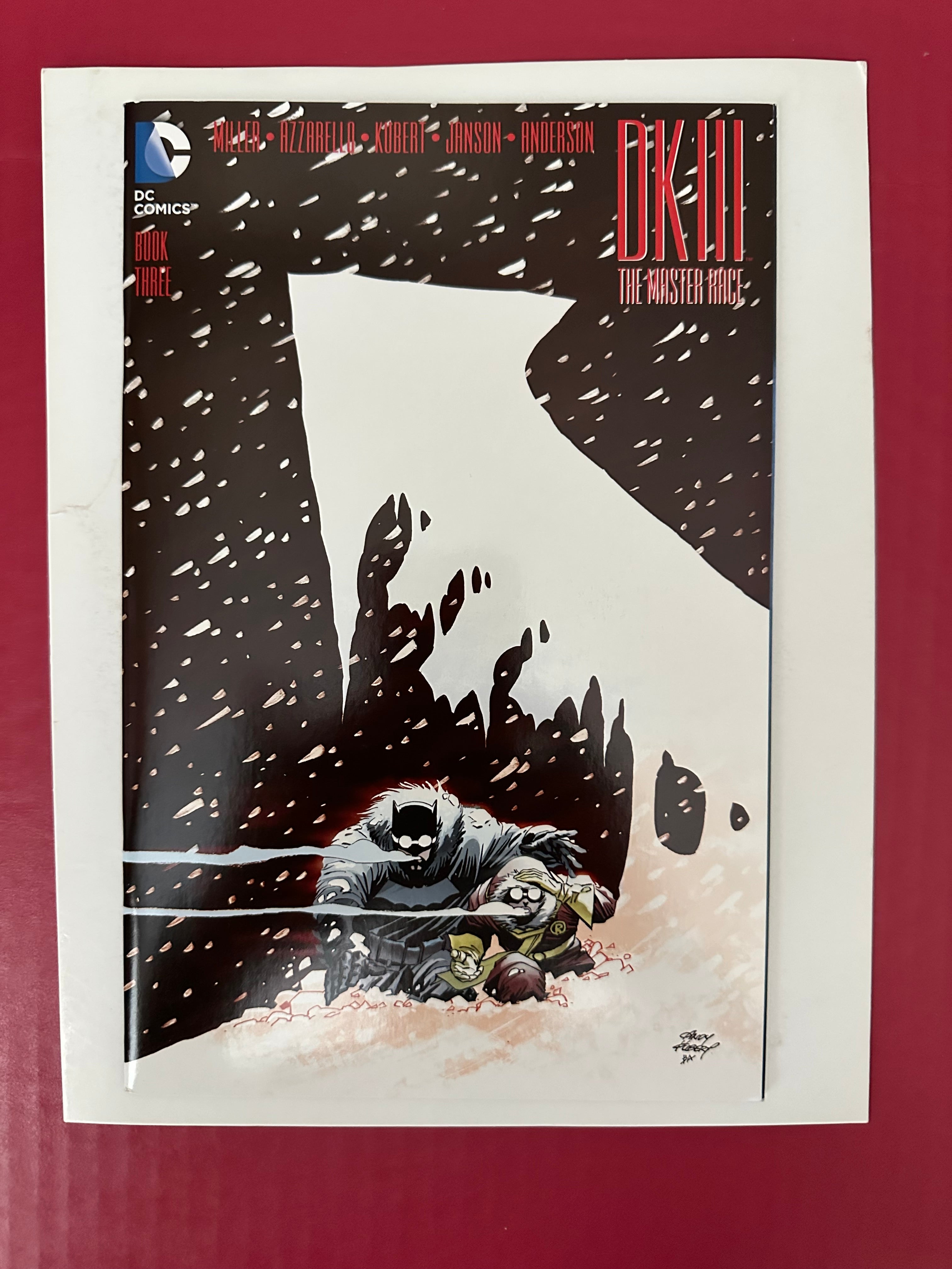 The Dark Knight III: The Master Race #3 (2016) 2nd Print by Ugly Monkey Comics