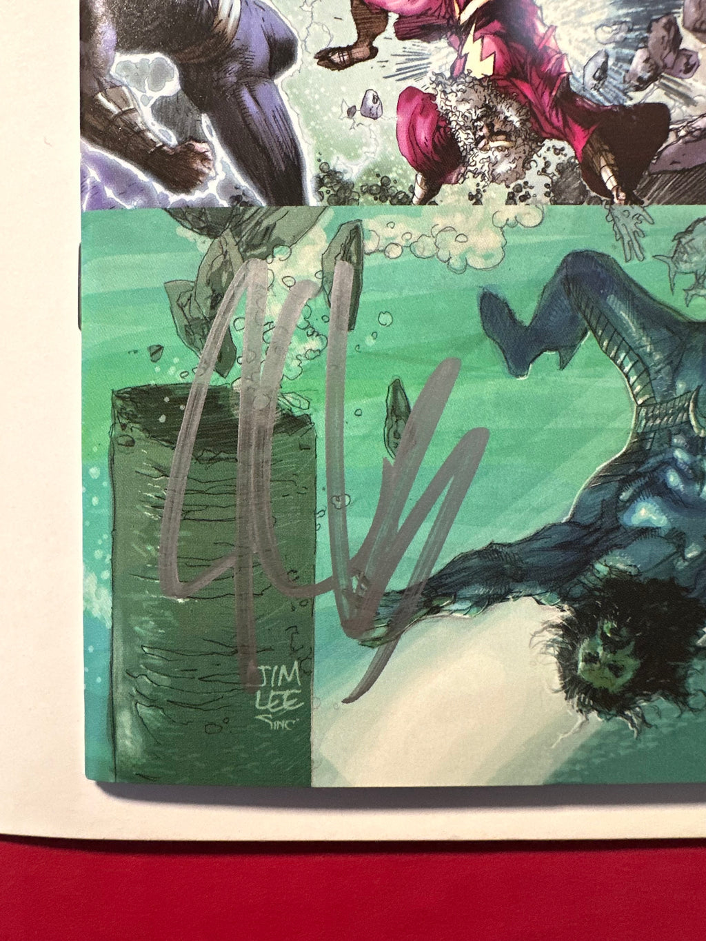 Dark Crisis, Vol. 1 #1 (2022) Jim Lee Homage Card Stock Cover Signed by Joshua Williamson by Ugly Monkey Comics