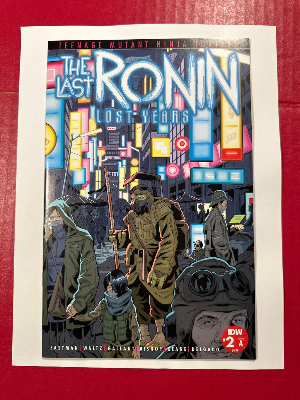 TMNT: The Last Ronin - The Lost Years #2A (IDW Publishing 2023) by Ugly Monkey Comics
