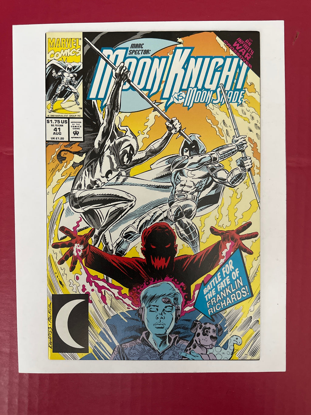Marc Spector: Moon Knight #41A (Marvel Comics 1992) by Ugly Monkey Comics