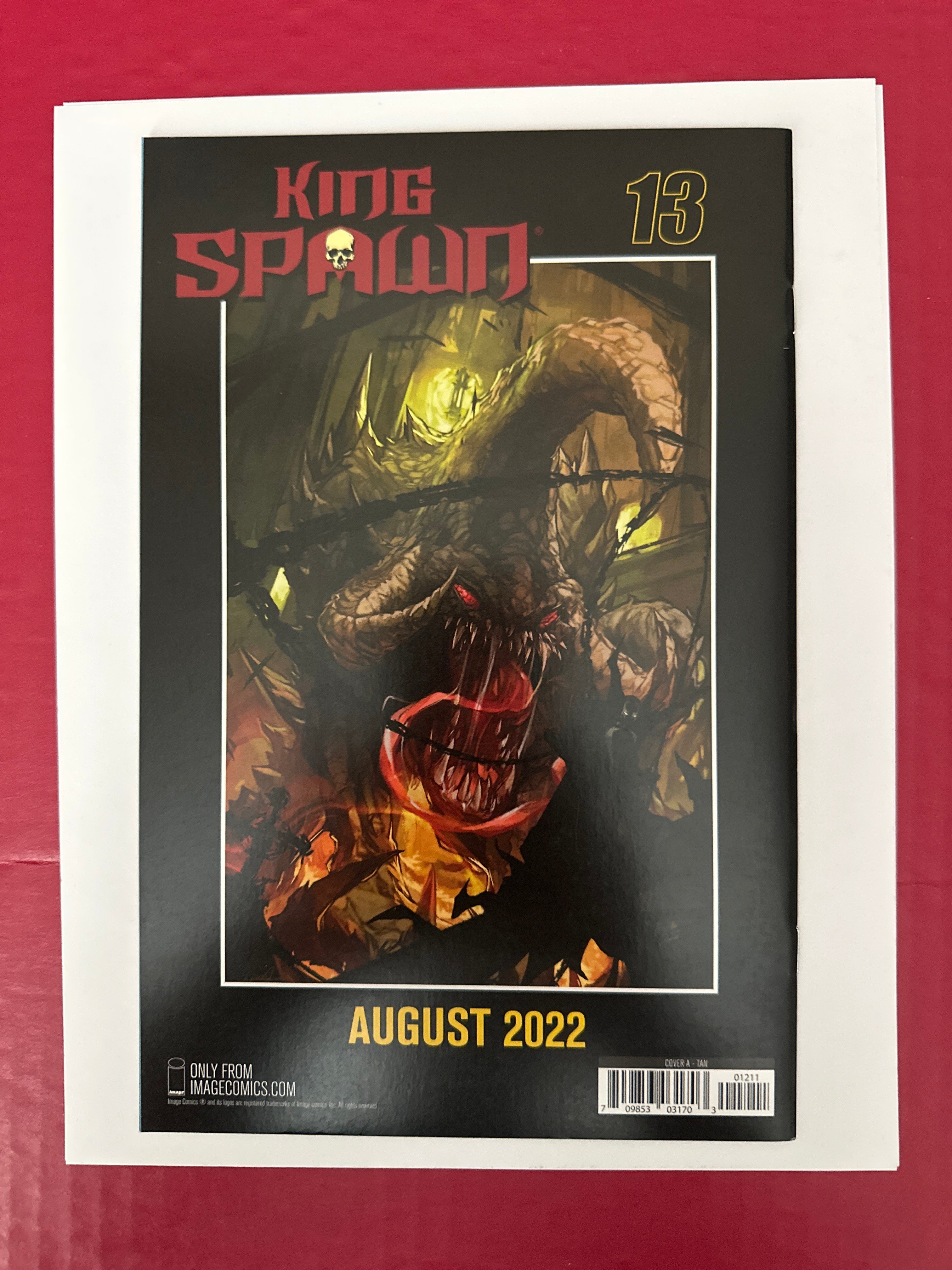 King Spawn #12A (2022) by Ugly Monkey Comics