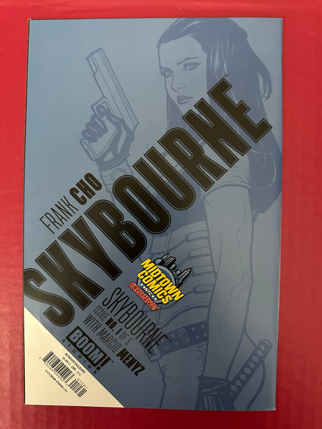 Skybourne #1 (2016) 1:50 Retailer Incentive Variant by Ugly Monkey Comics