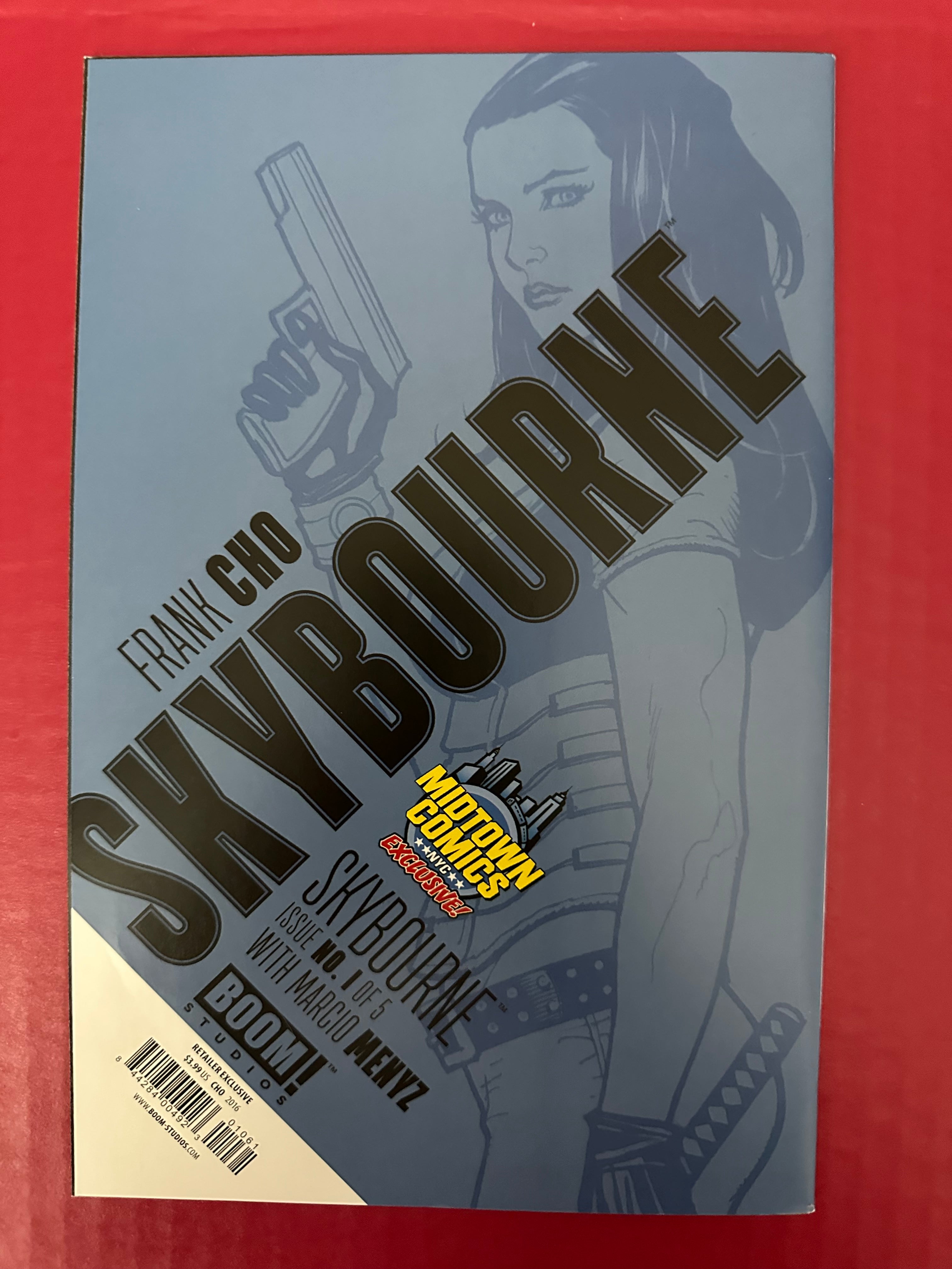 Skybourne #1 (2016) 1:50 Retailer Incentive Variant by Ugly Monkey Comics