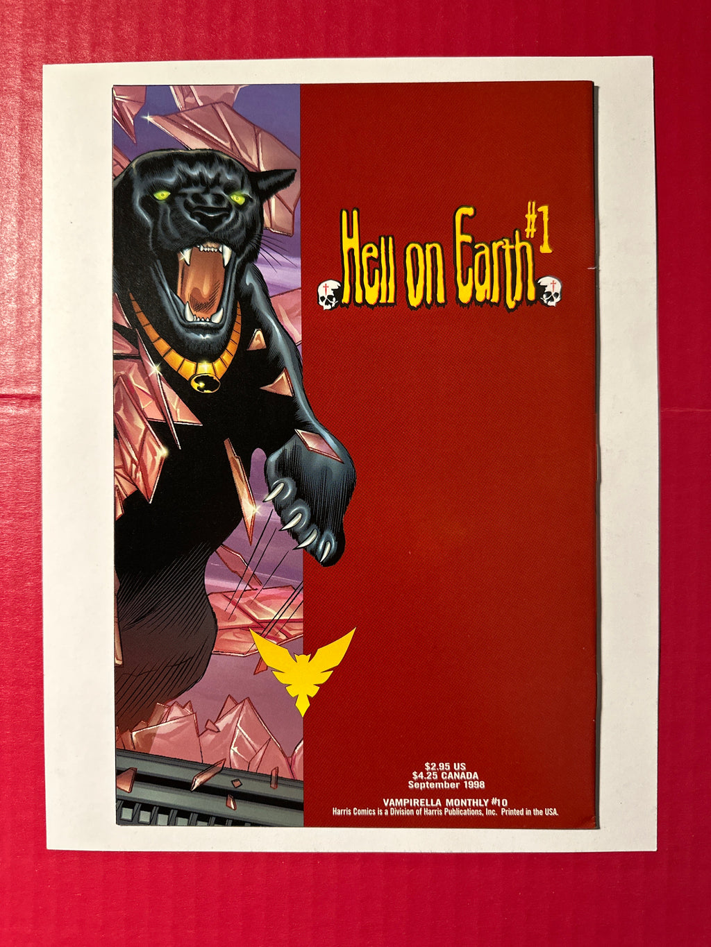 Vampirella Monthly #10A (Harris Comics 1998) First Printing by Ugly Monkey Comics