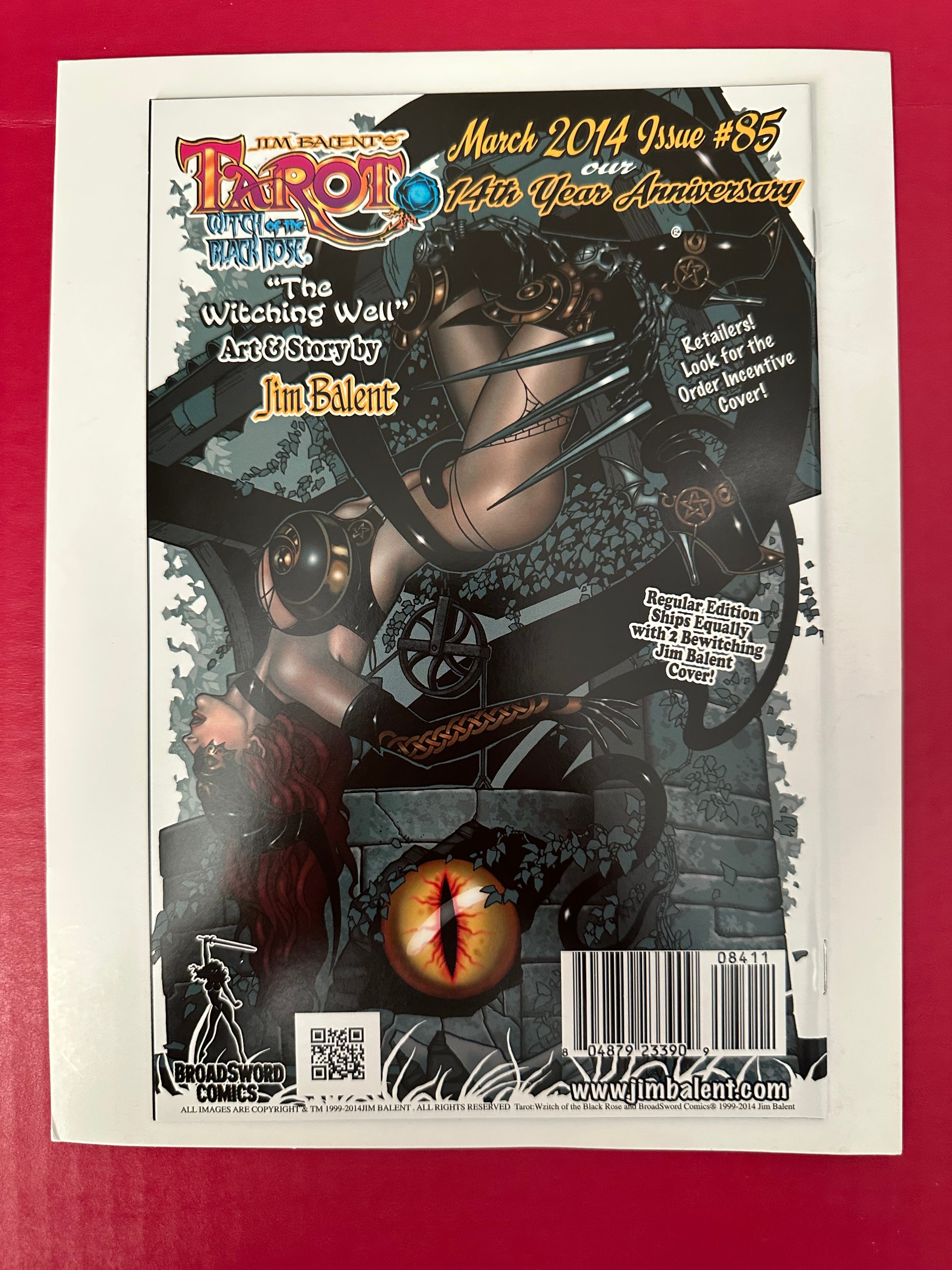 Tarot: Witch of the Black Rose #84B 10 Copy Incentive (2014) by Ugly Monkey Comics