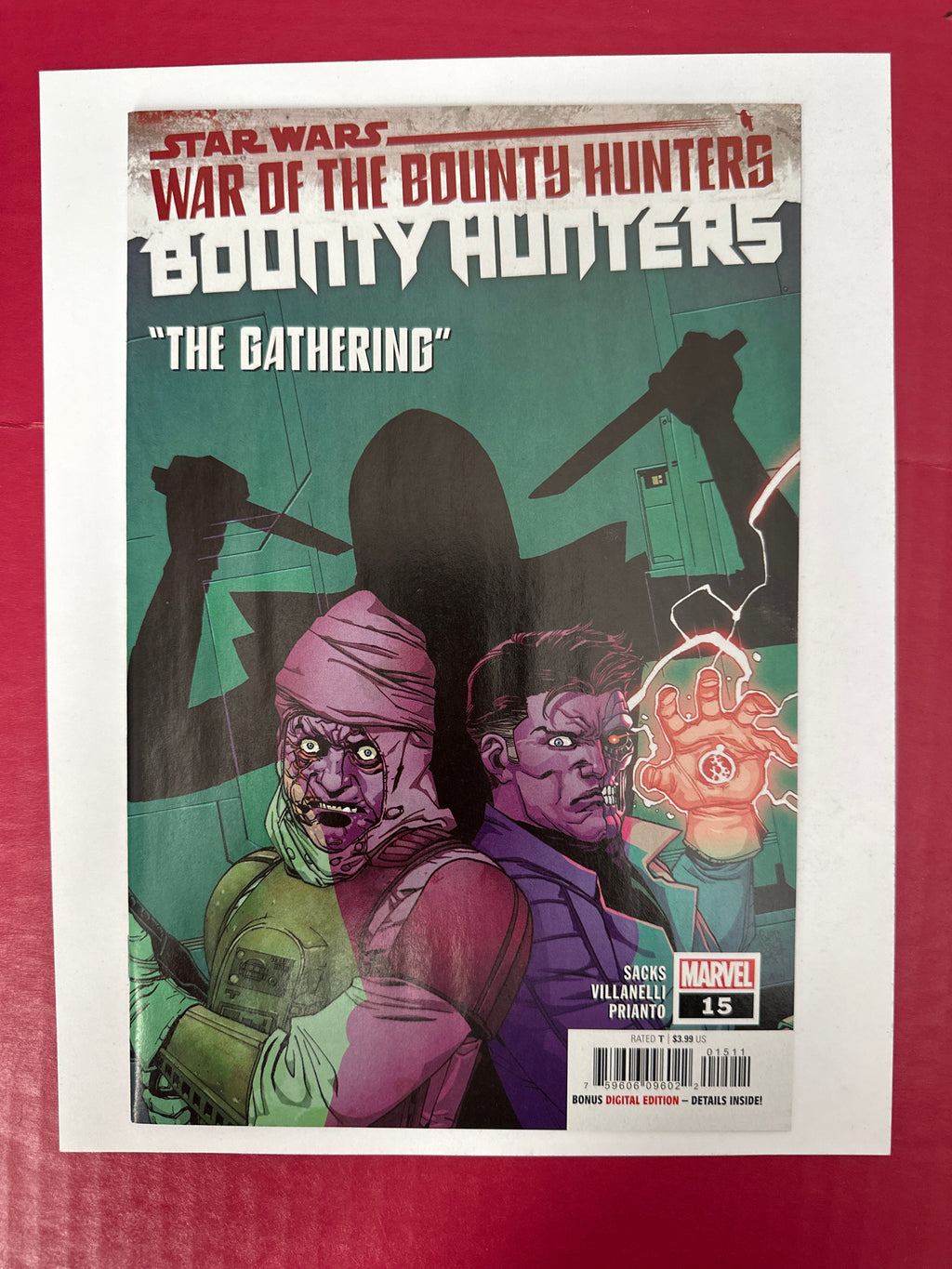 Star Wars Bounty Hunters 15A Marvel Comics 2021 Issue by Ugly Monkey Comics