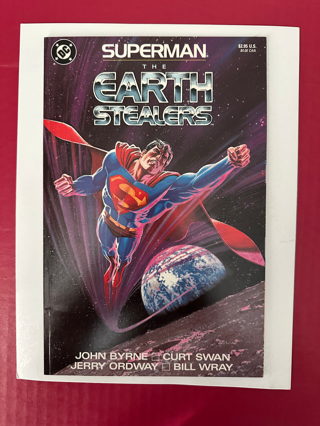 Superman: The Earth Stealers #1 (1988) by Ugly Monkey Comics