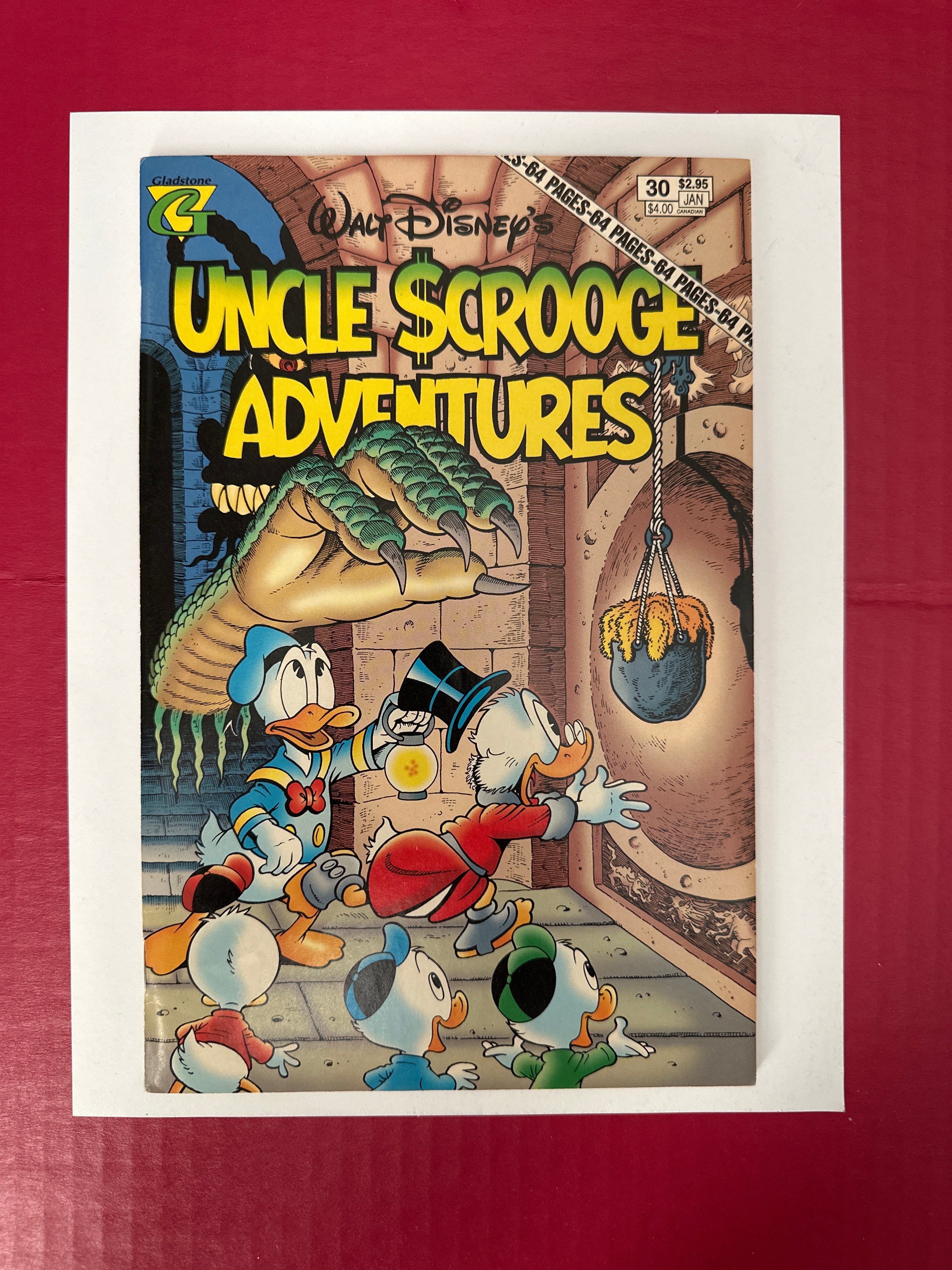 Walt Disney's Uncle Scrooge Adventures #30 (Gladstone 1995) Direct Edition by Ugly Monkey Comics