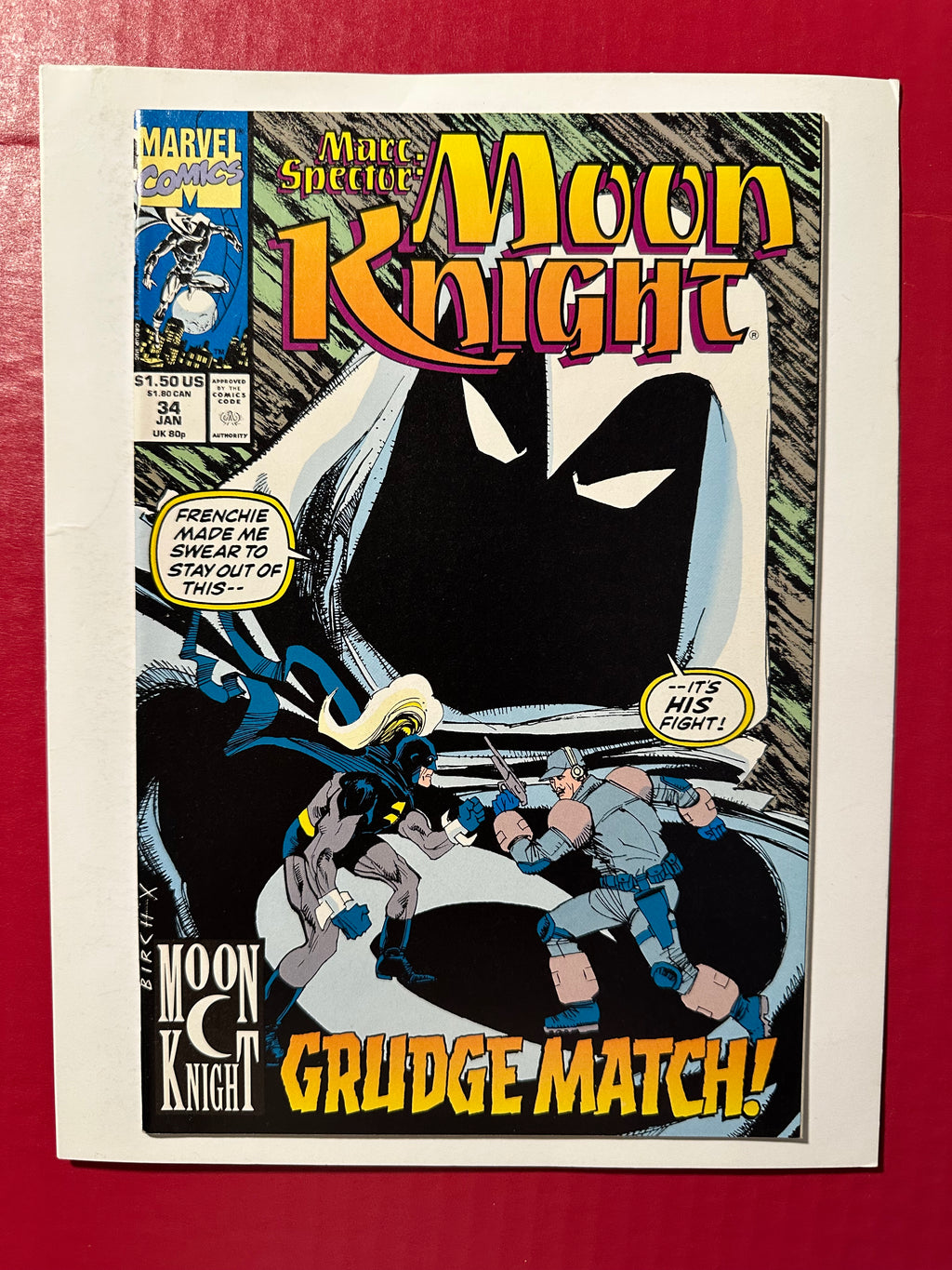 Marc Spector: Moon Knight #34 (1992) by Ugly Monkey Comics