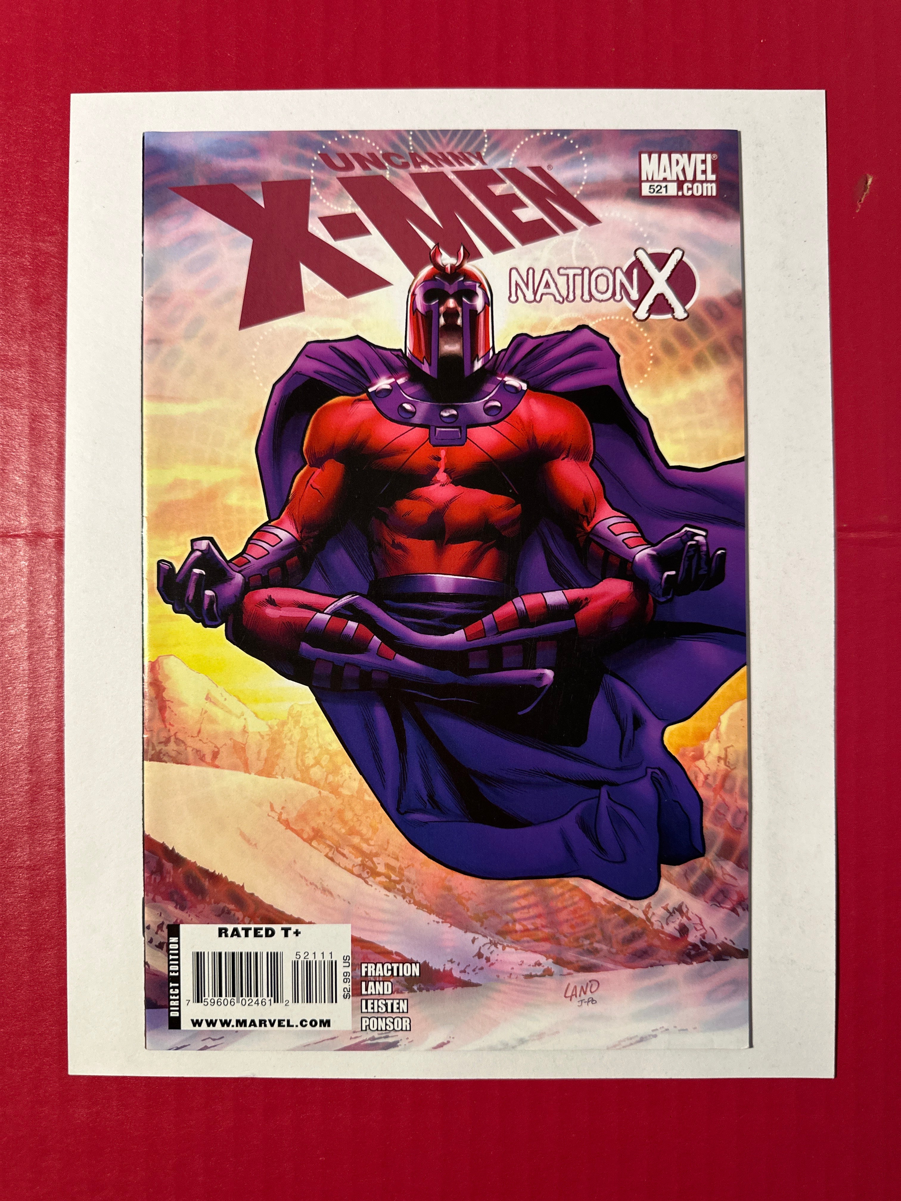 The Uncanny X-Men, Vol. 1 #521 (Marvel Comics 2010) Greg Land Regular by Ugly Monkey Comics