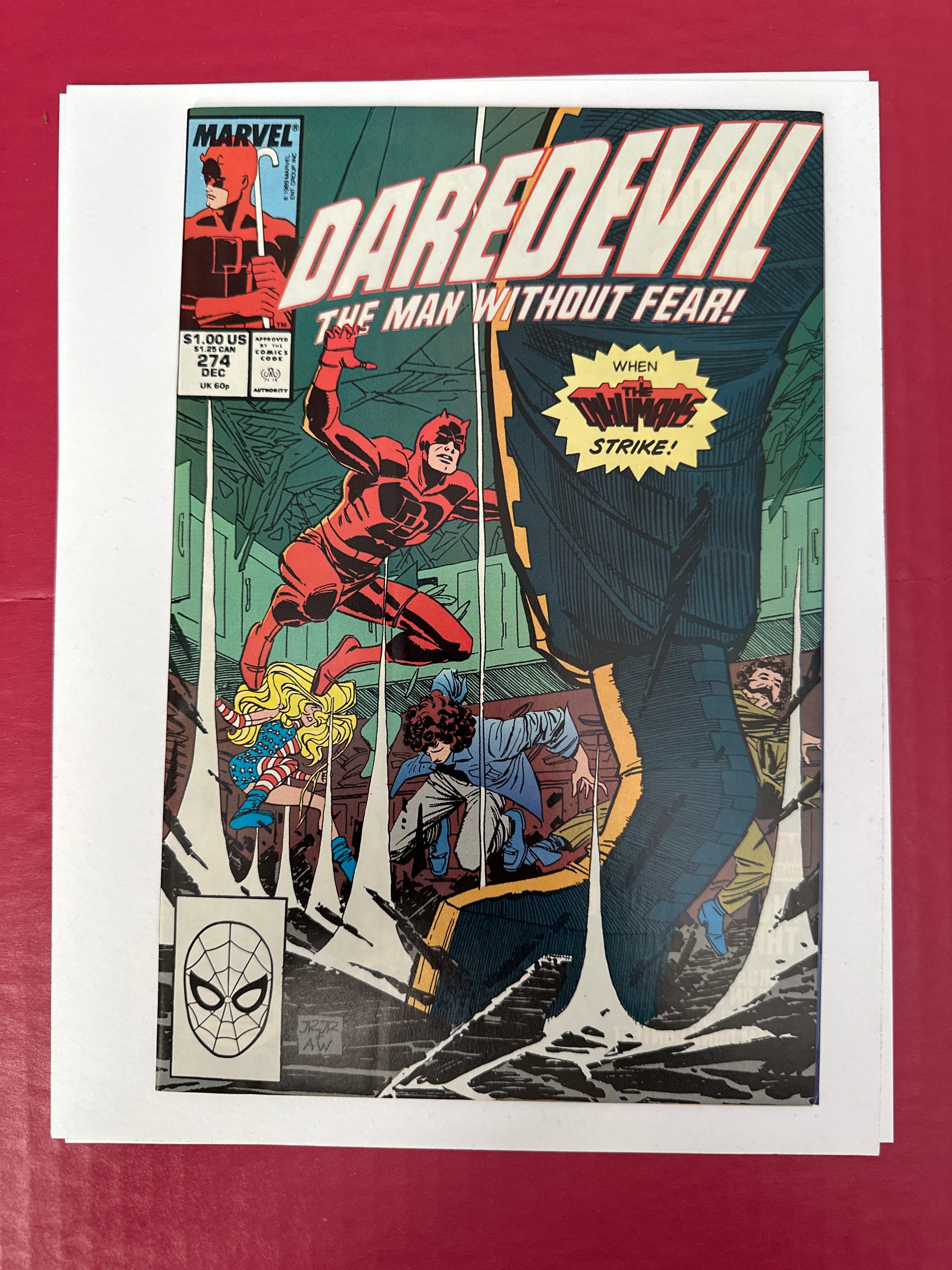 Daredevil, Vol. 1 #274A (1989) by Ugly Monkey Comics