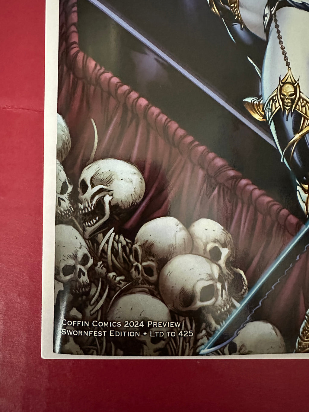 Coffin Comics 2024 Preview Signed with COA Swornfest Edition (Ltd. 425) by Ugly Monkey Comics