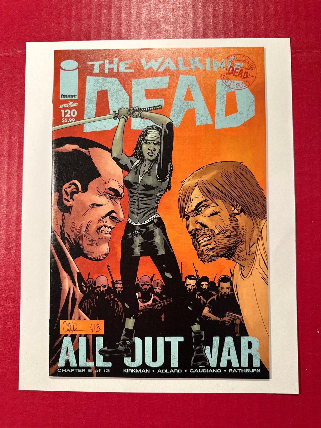 The Walking Dead #120 (Image Comics 2014) by Ugly Monkey Comics