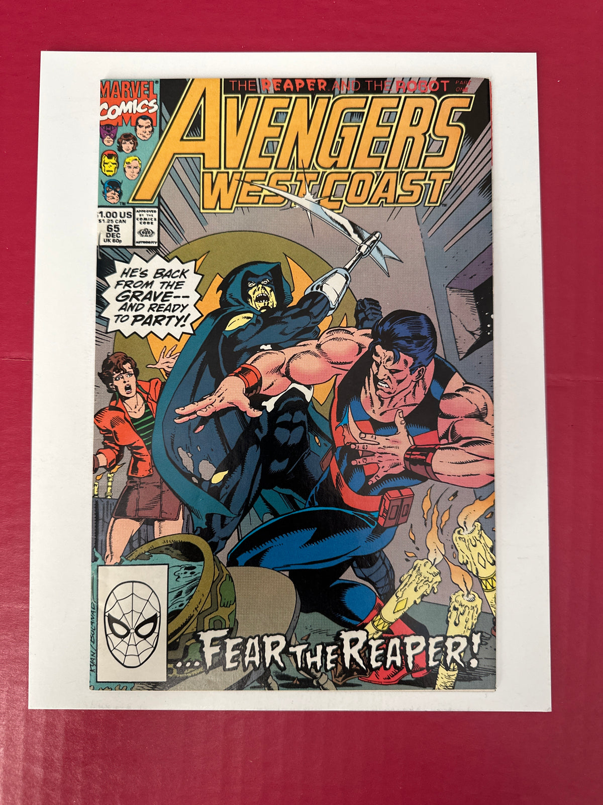 The West Coast Avengers, Vol. 2 #65A (Marvel Comics 1990) Direct Edition by Ugly Monkey Comics