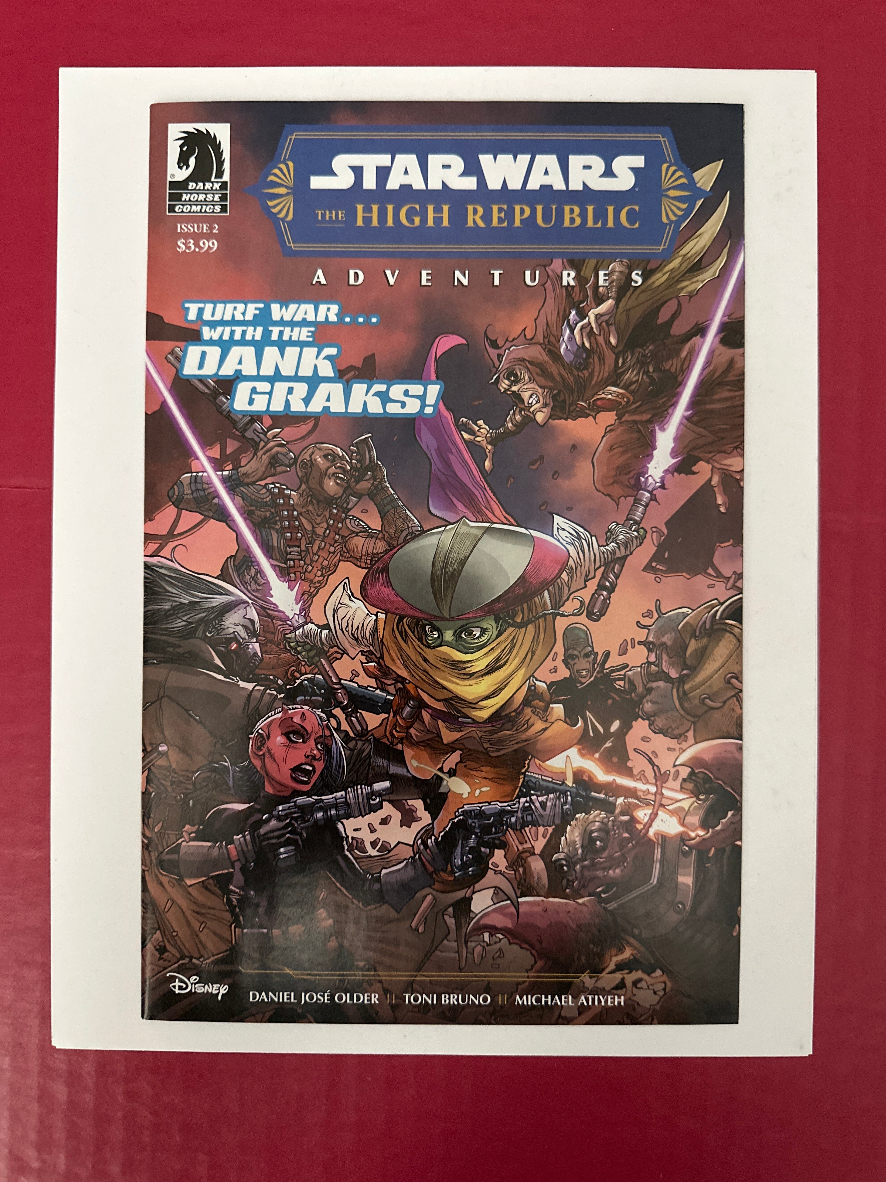 Star Wars: The High Republic - Adventures, Vol. 2 #2 (Dark Horse Comics 2023) 1st app. Drrn, 1st app. Saya Keem, 1st app. Lavolex Verzen, 1st app. Marda Ro by Ugly Monkey Comics