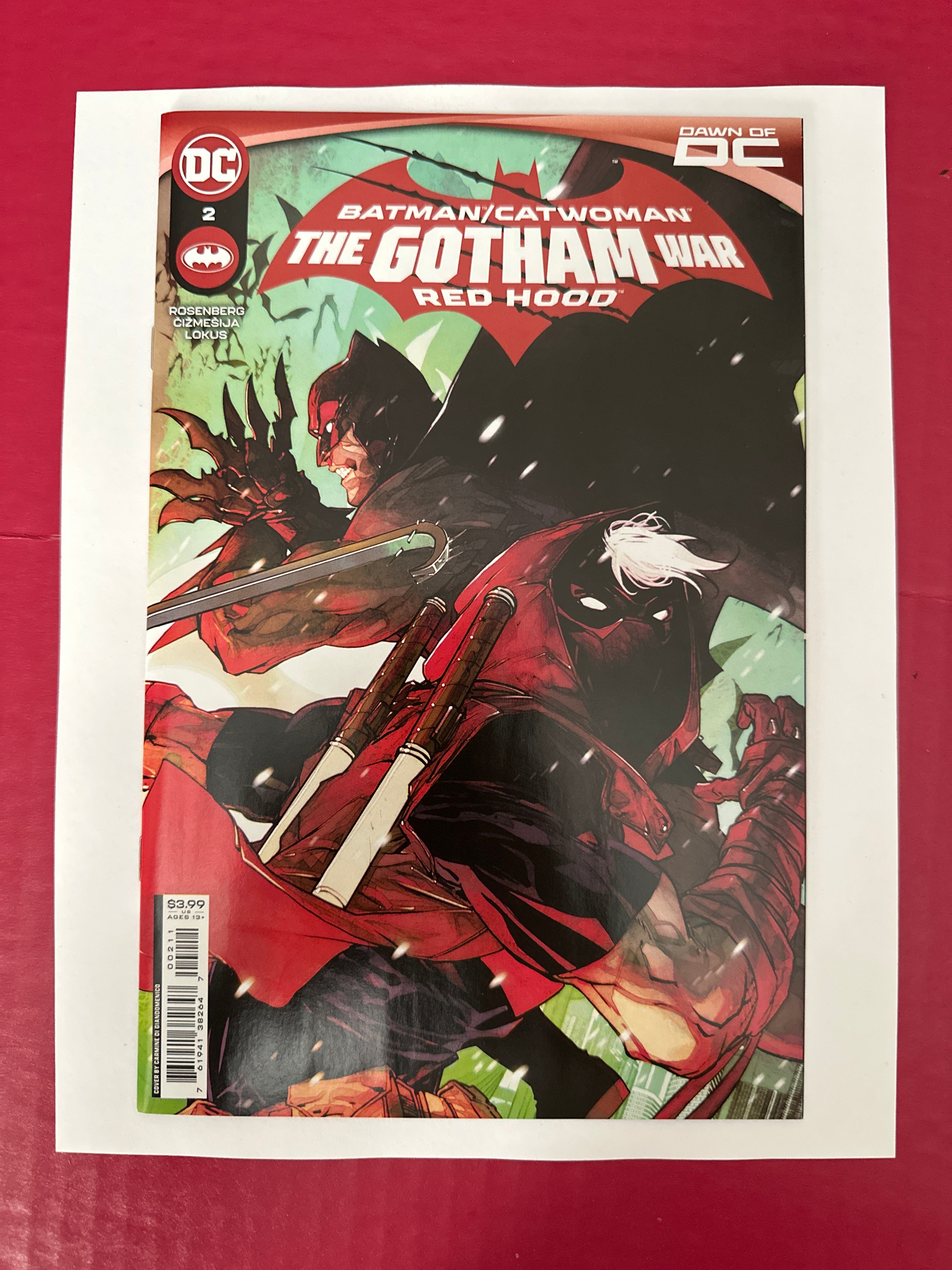 Batman / Catwoman: The Gotham War - Red Hood #2A (DC Comics 2023) by Ugly Monkey Comics