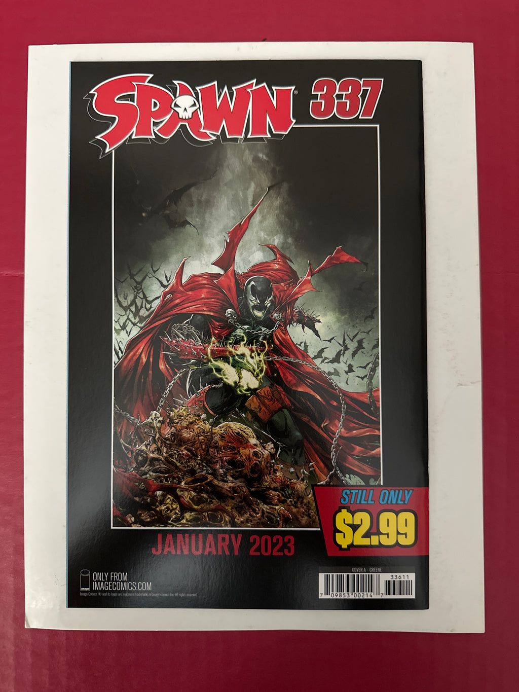 Spawn #336A (2022) by Ugly Monkey Comics