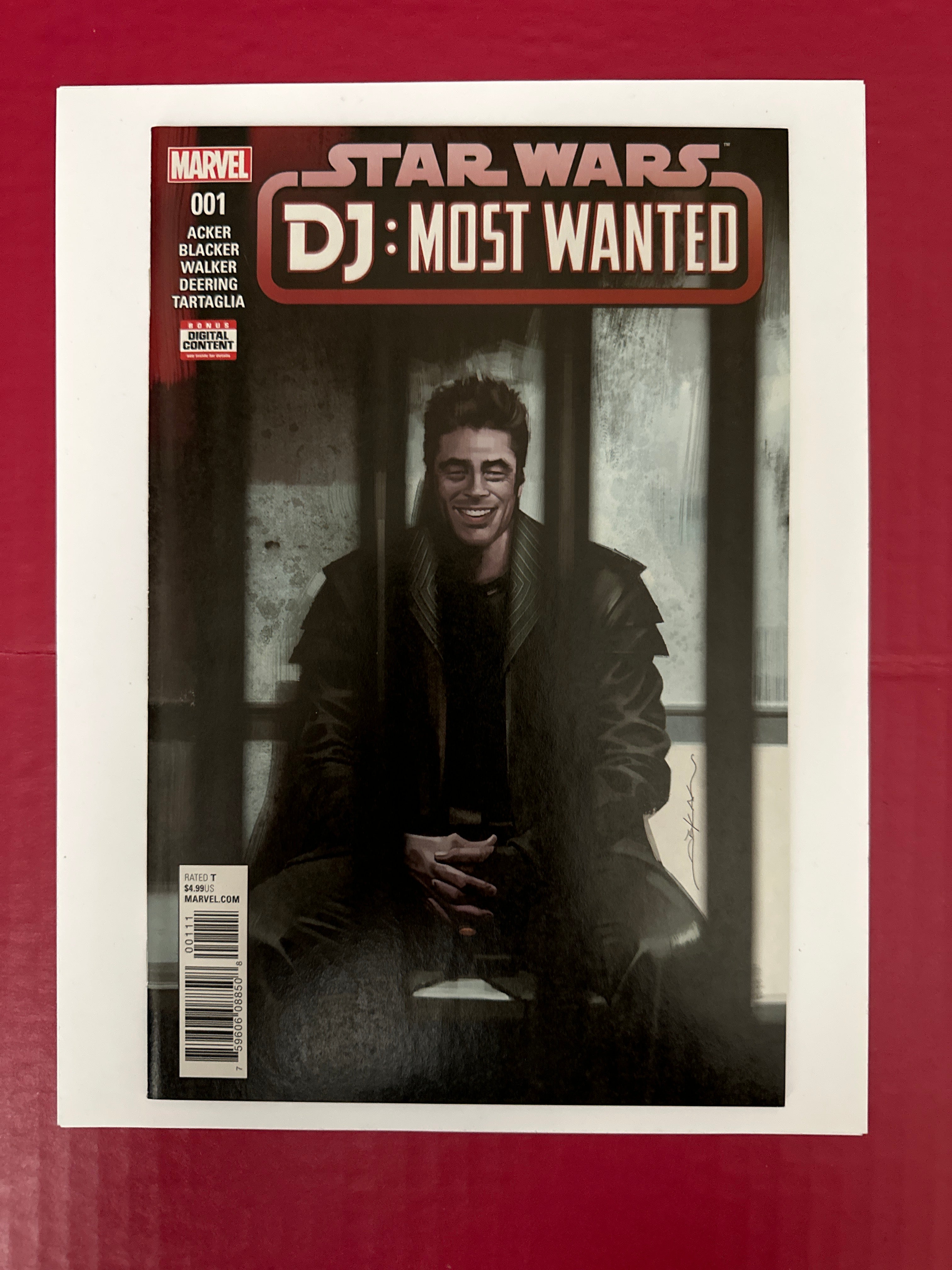 Star Wars The Last Jedi DJ 1A Marvel Comics 2018 Comic Book by Ugly Monkey Comics