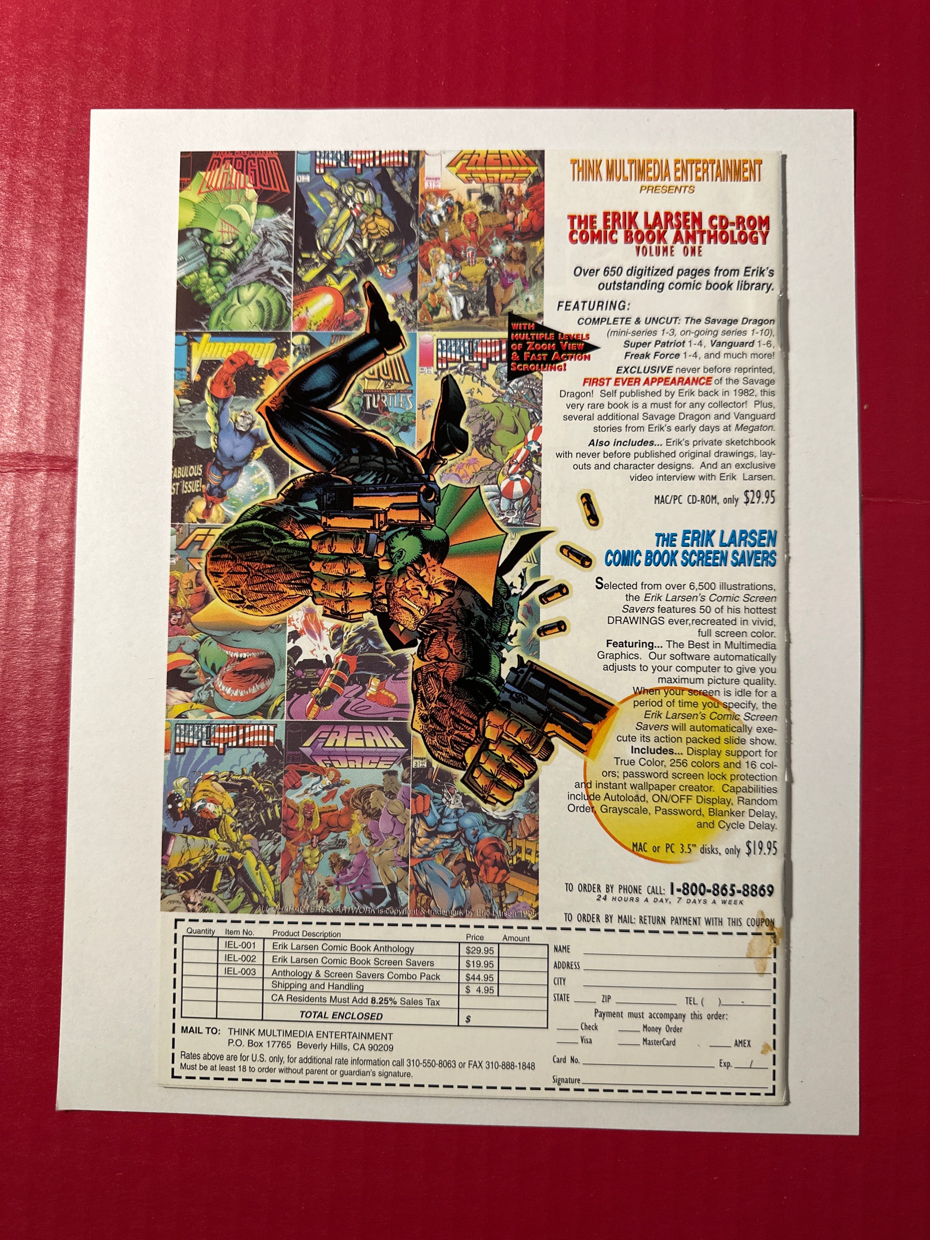 The Deadly Duo, Vol. 2 #3 (Image Comics 1995) by Ugly Monkey Comics