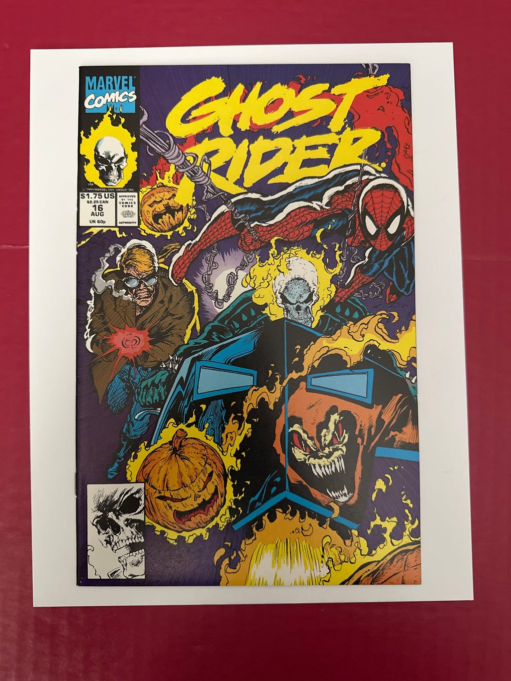 Ghost Rider, Vol. 2 (1990-1998) #16A (Marvel Comics 1991) by Ugly Monkey Comics
