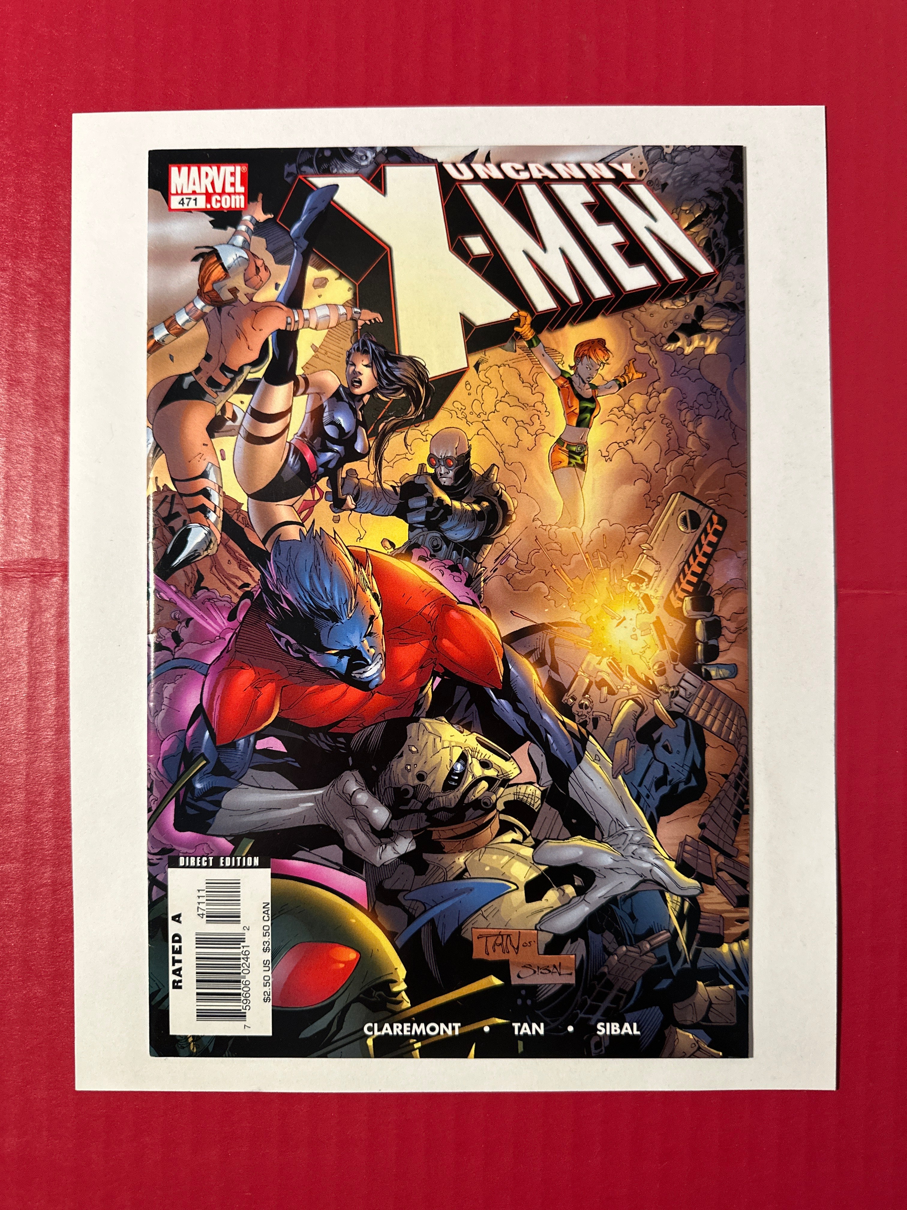 The Uncanny X-Men, Vol. 1 #471 (Marvel Comics 2006) Billy Tan Regular by Ugly Monkey Comics