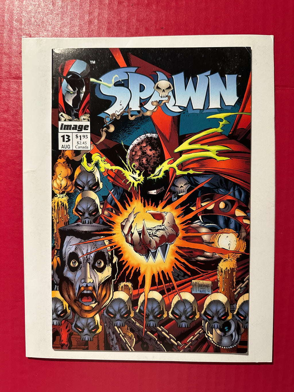 Spawn #13A (1993) Origin of Chapel's disfigurement by Ugly Monkey Comics