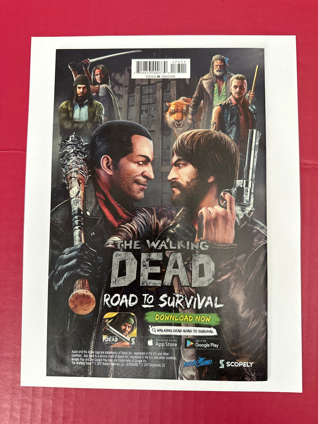 The Walking Dead #173 (Image Comics 2017) Charlie Adlard & Dave Stewart Cover by Ugly Monkey Comics