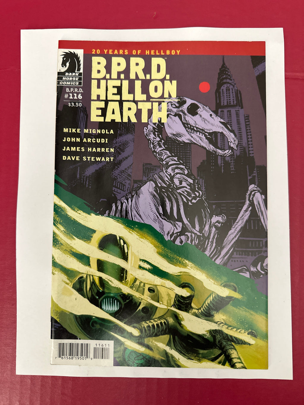 B.P.R.D.: Hell on Earth (2013) #116 (Dark Horse Comics 2014) by Ugly Monkey Comics