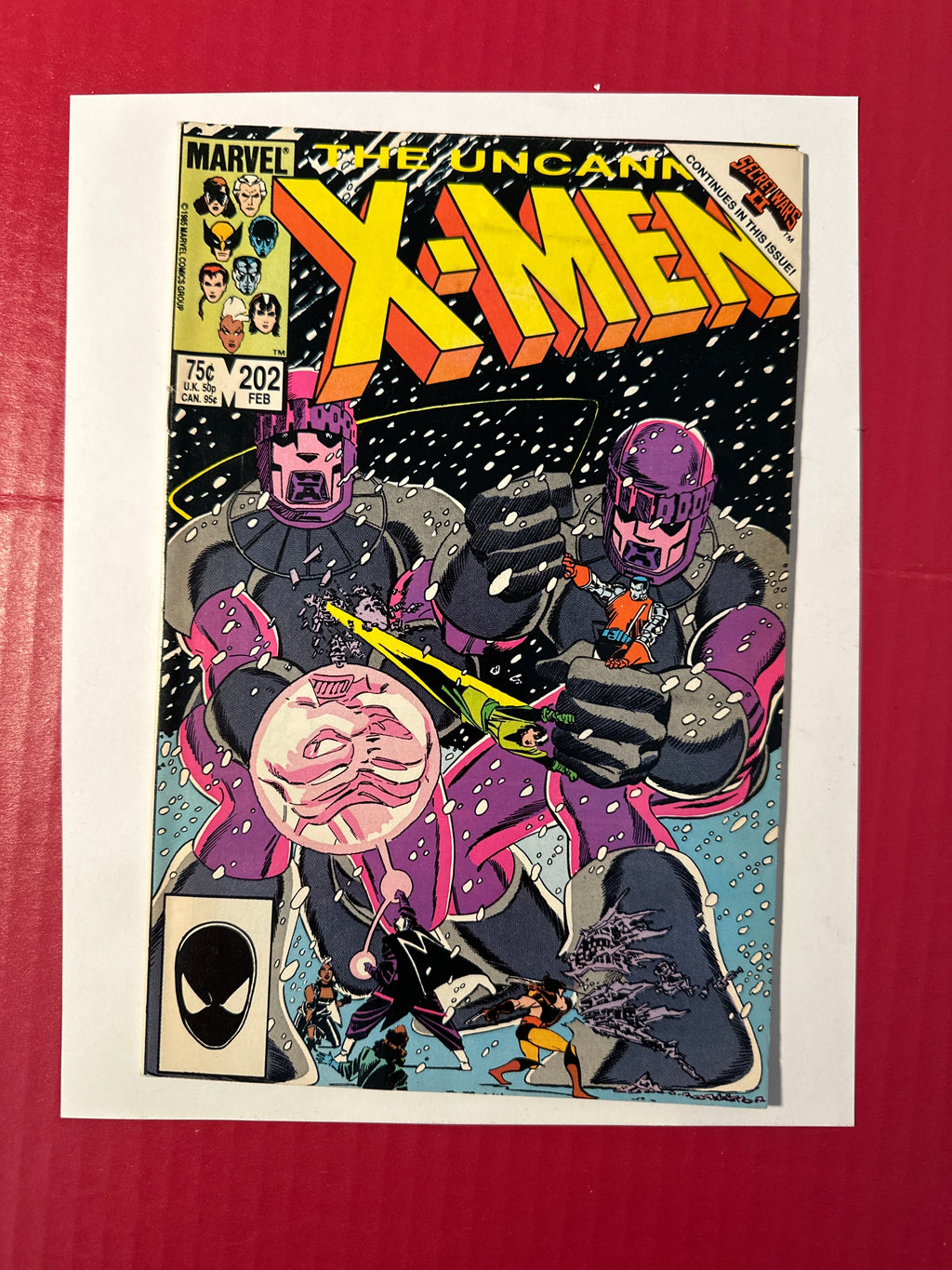 The Uncanny X-Men, Vol. 1 #202 (Marvel Comics 1985) Direct Edition by Ugly Monkey Comics