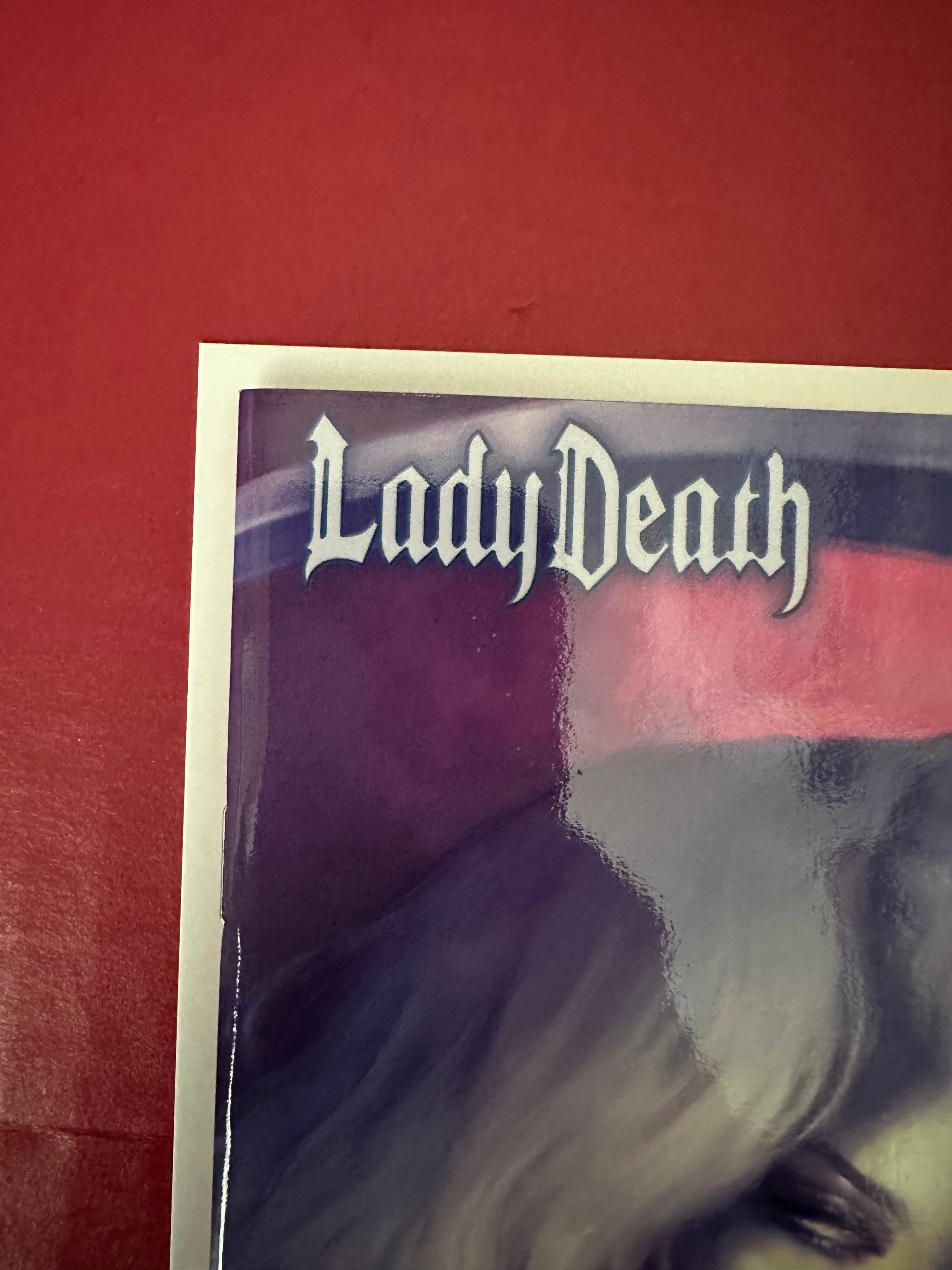 Lady Death: Blasphemy Anthem, Vol. 2 #1 (2020) Naughty Edition Signed by Sun Khamunaki