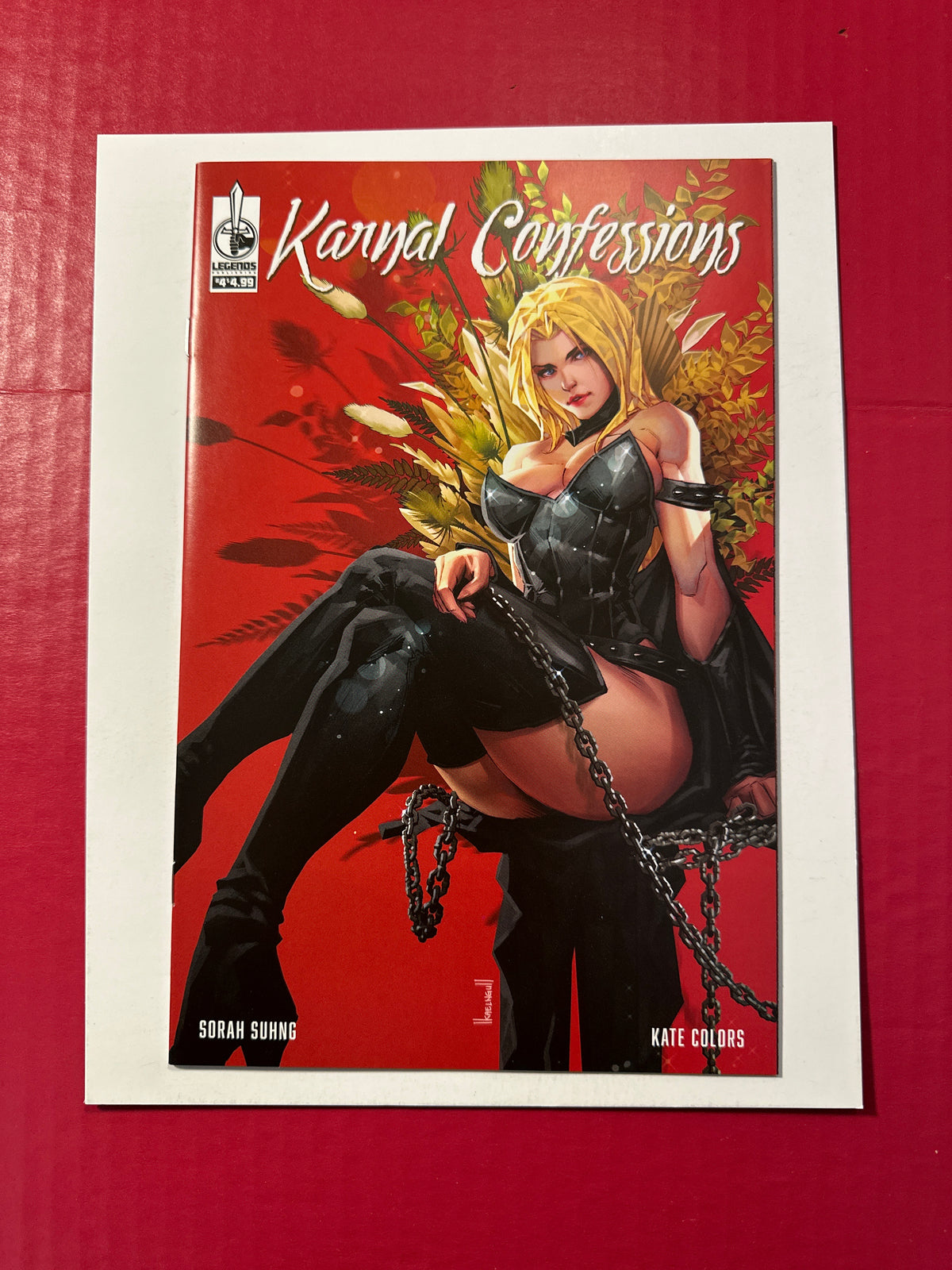 Karnal Confessions (Legends Comics) #4B (Legends Comics 2023) Kael Ngu Variant by Ugly Monkey Comics