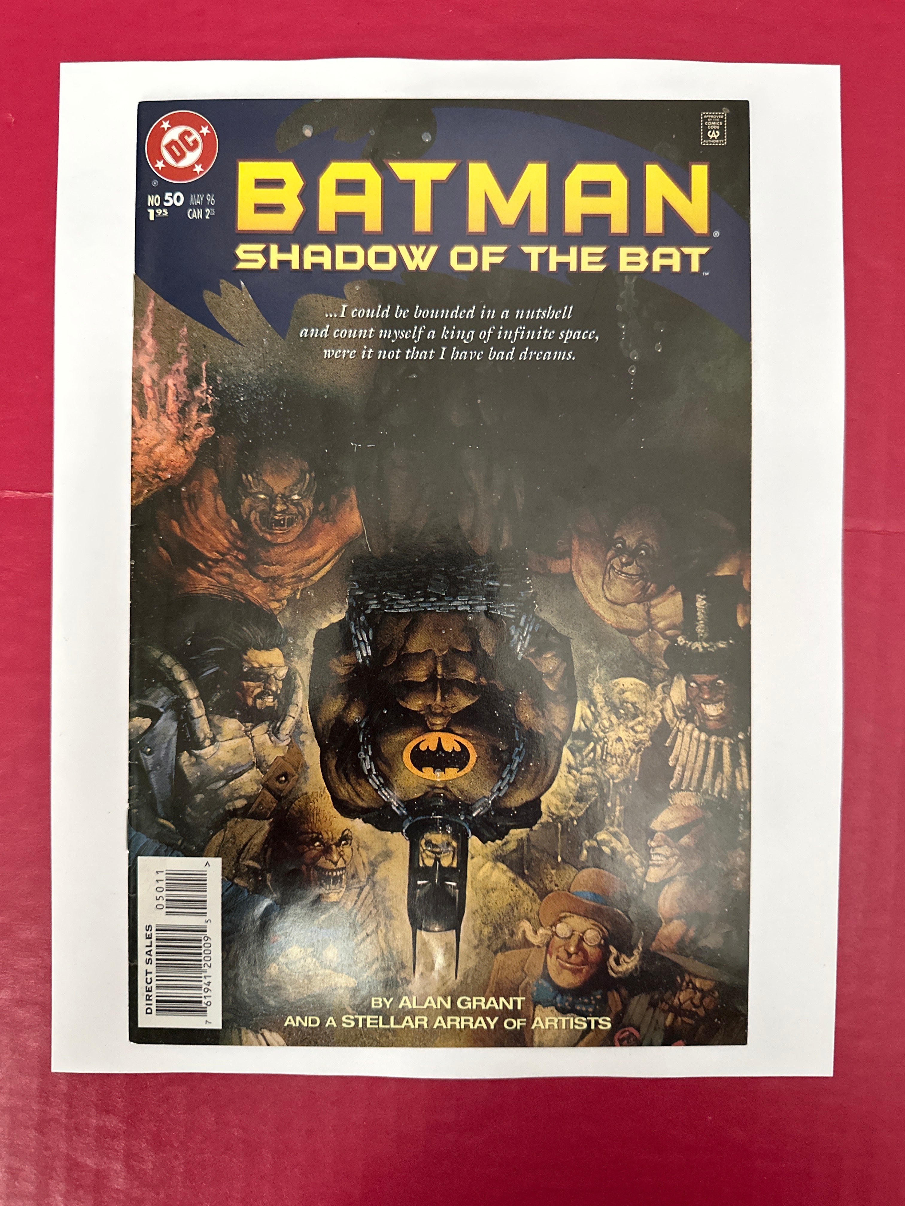 Batman: Shadow of the Bat #50A (DC Comics 1996) by Ugly Monkey Comics