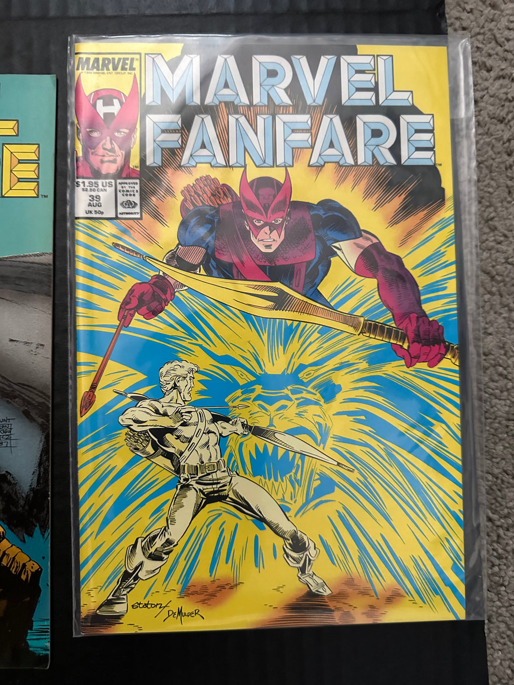 Lot of 33 Marvel Fanfare comics (1982 - 1988) 3 Key Issues by Ugly Monkey Comics