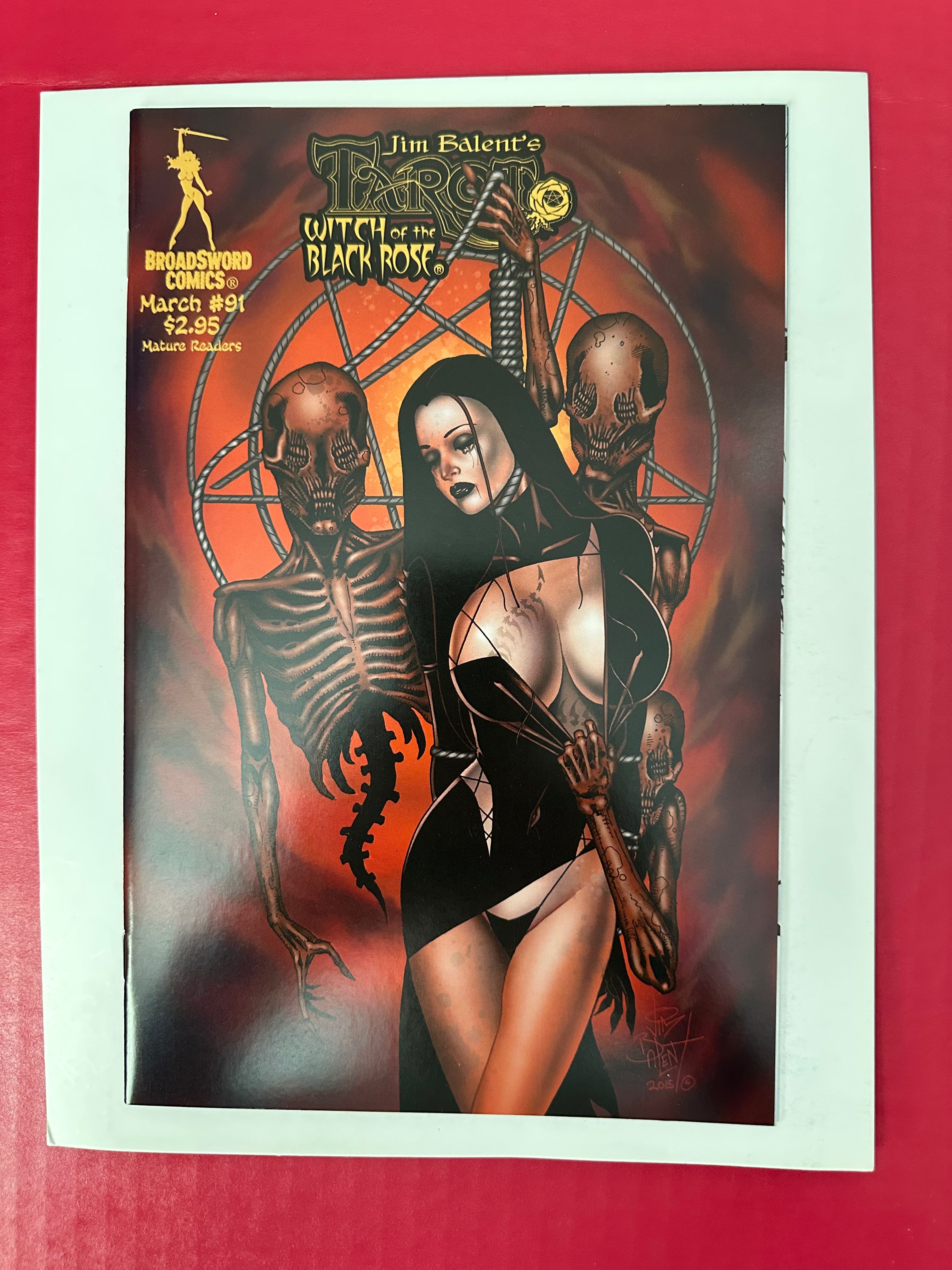 Tarot: Witch of the Black Rose #91B (2015) by Ugly Monkey Comics